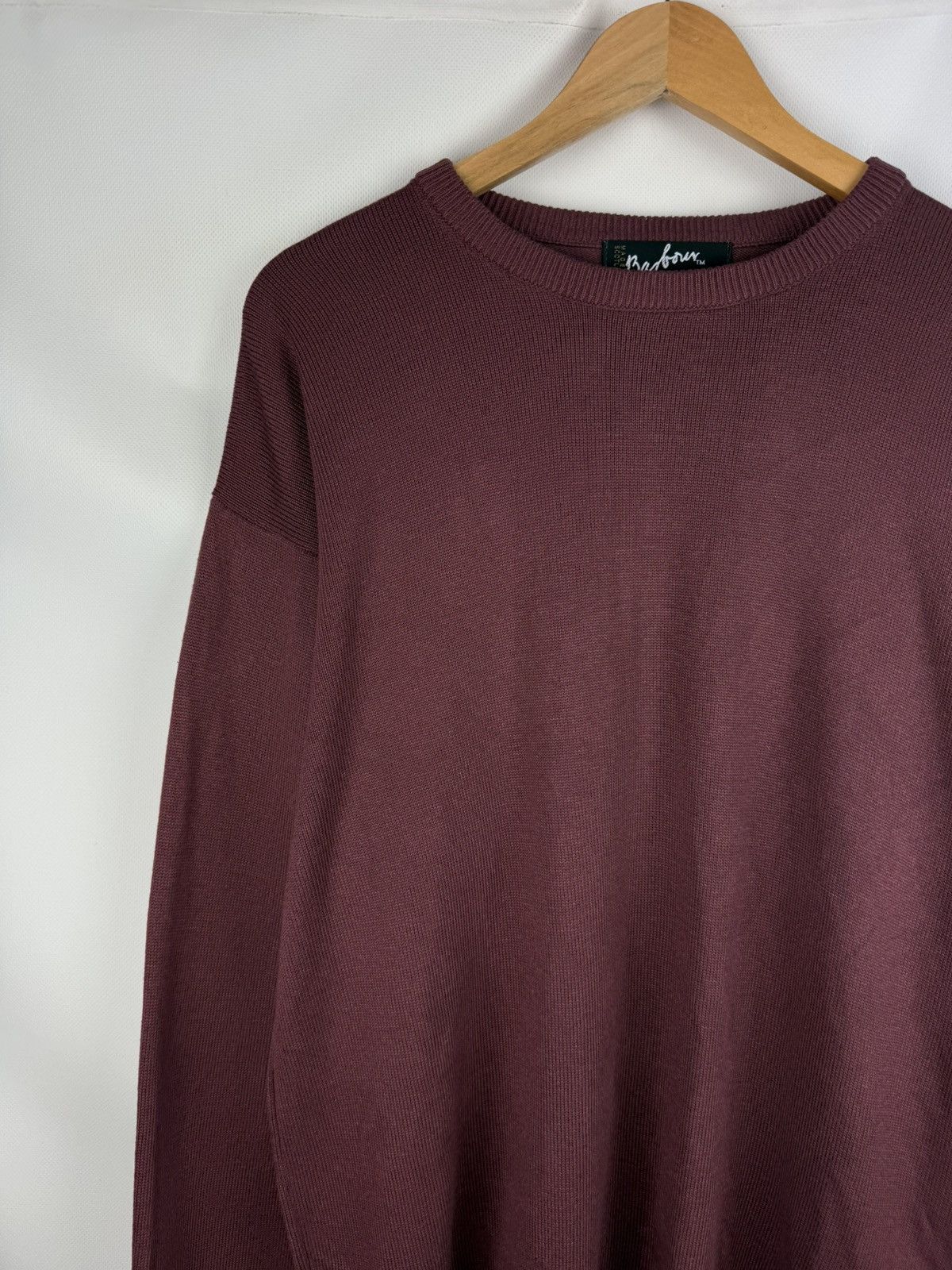Barbour D812 Cotton Rich Crew Neck Sweater Pullover C40 / 102 Cm Size US L / EU 52-54 / 3 - 4 Thumbnail