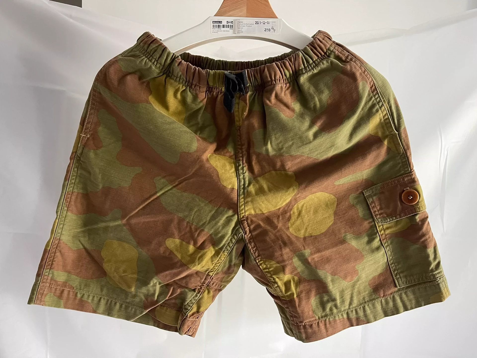 Freewheelers Freewheelers Camouflage printed shorts Size US 30 / EU 46 - 1 Thumbnail