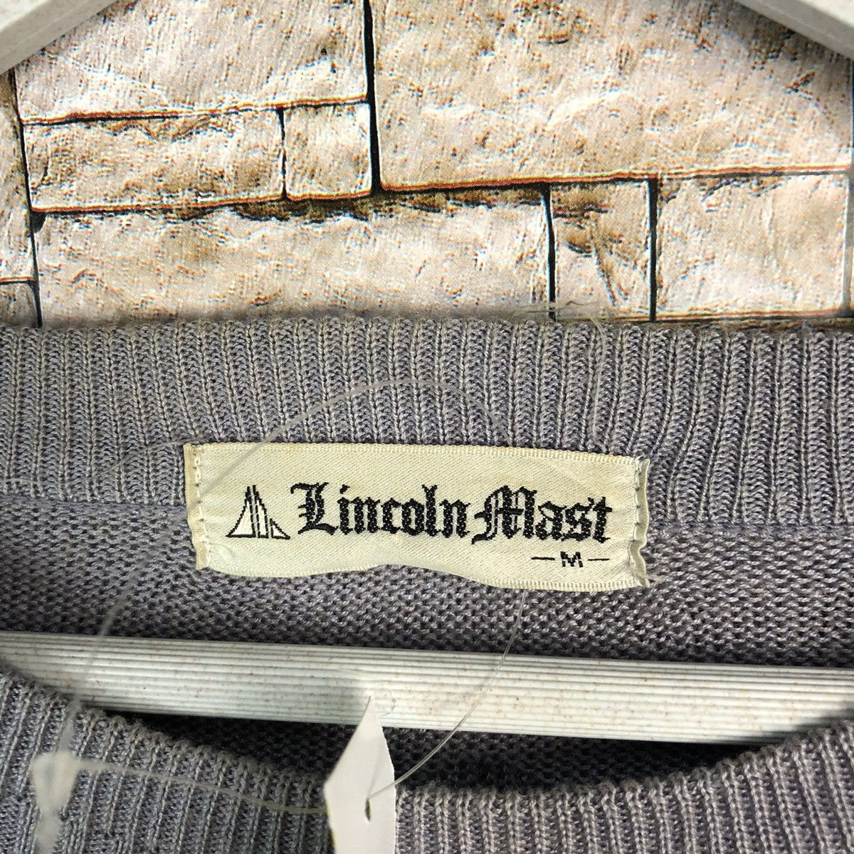 Vintage Lincoin Mast Purple vintage Knitwear #A1053 Size US M / EU 48-50 / 2 - 9 Thumbnail