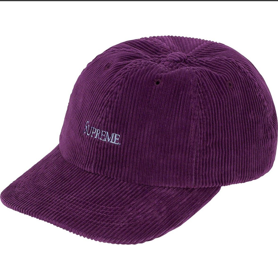 Supreme SUPREME Purple Corduroy 6-Panel Cap SS20 Size ONE SIZE - 2 Thumbnail