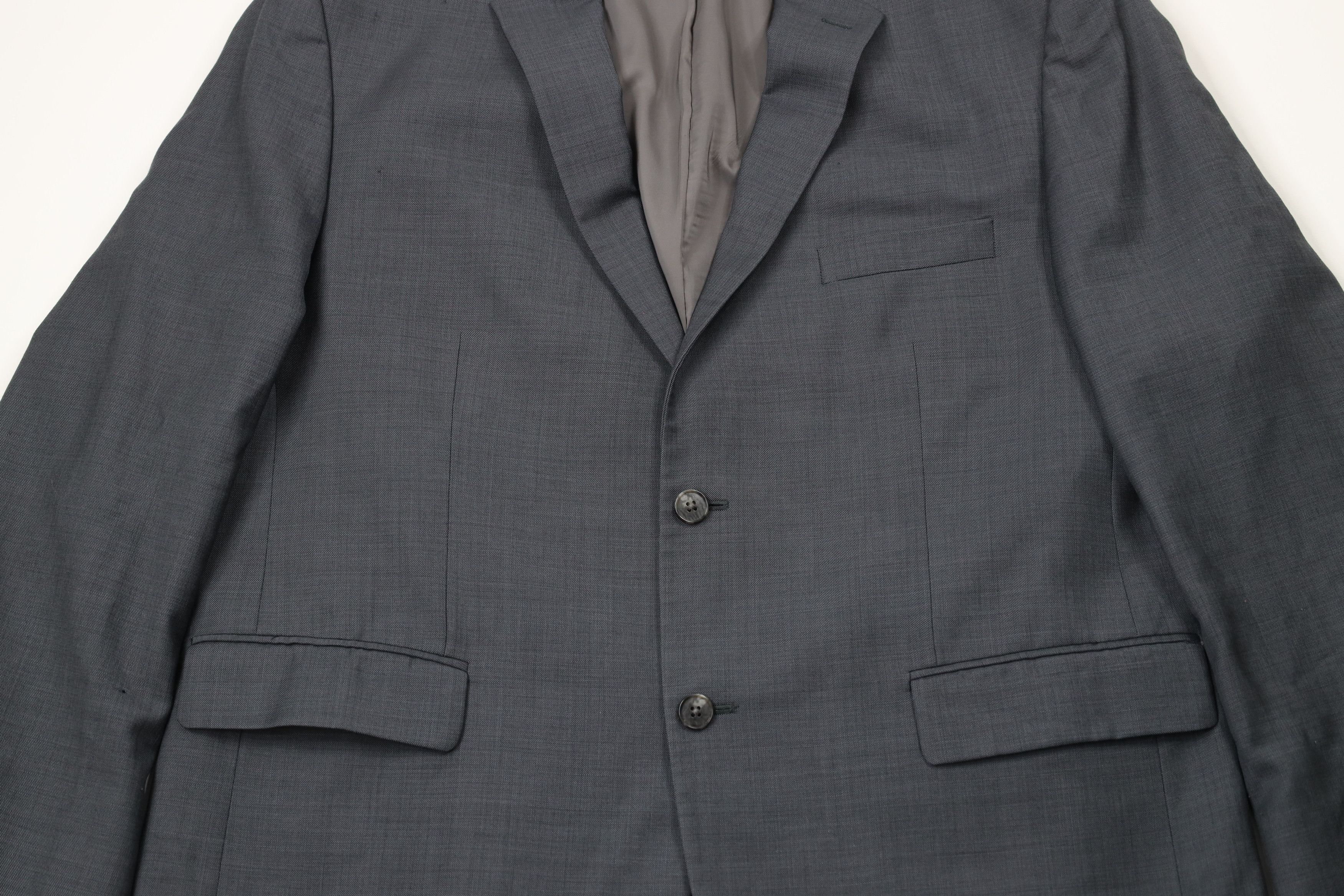 Vintage Jos A Bank Tailored Fit Wool 2 Piece Suit Wedding Suit Size 46R - 5 Thumbnail