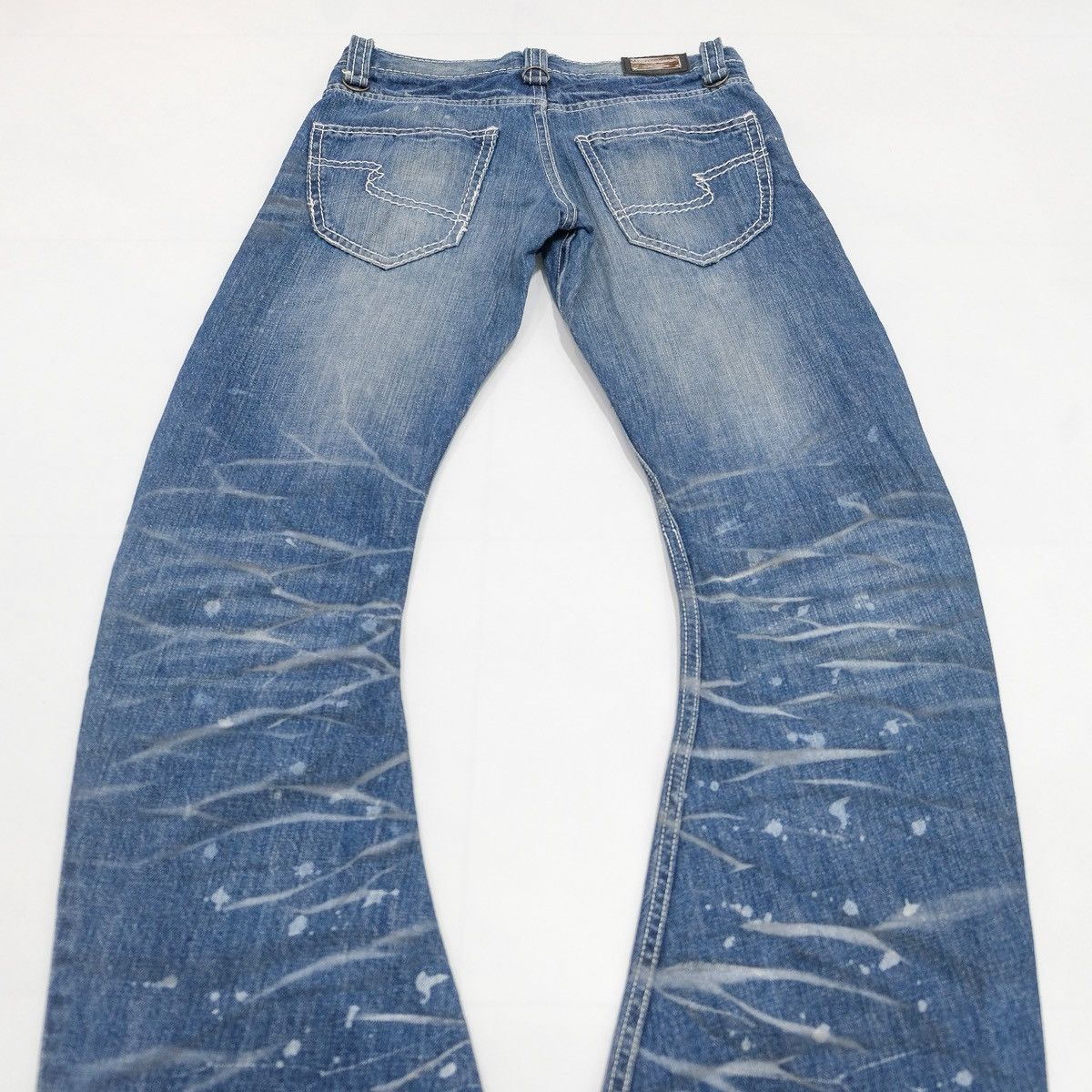 semanticdesign 2000s Semantic design j cut acid wash claw marks jeans Size US 29 - 3 Thumbnail