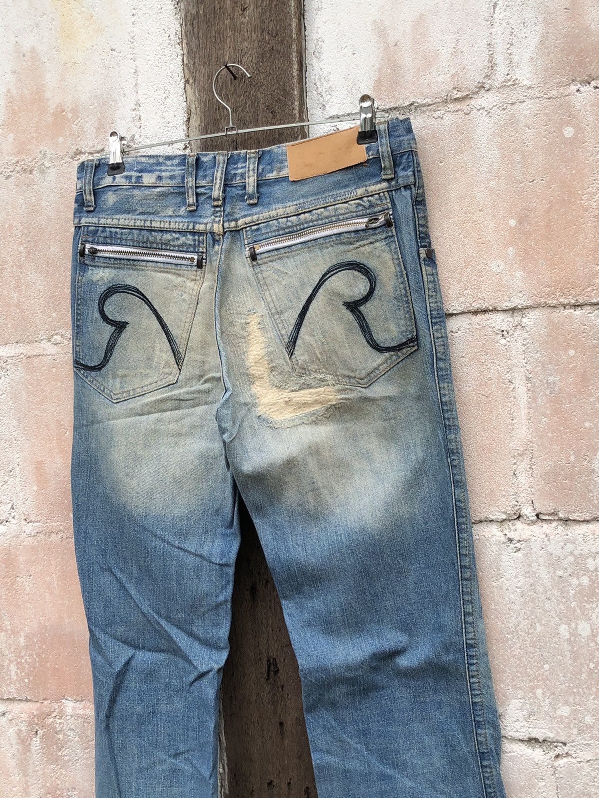 Replay Replay Jeans Destress Denim Straight Cut Size US 32 / EU 48 - 7 Thumbnail