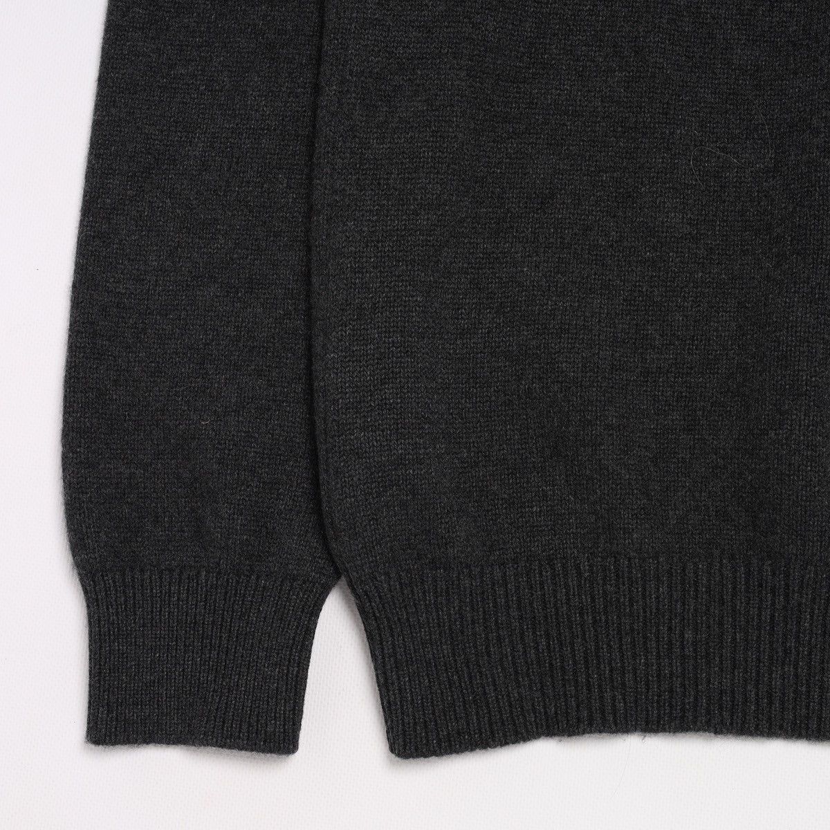 Dolce & Gabbana Dolce Gabbana King Cashmere Wool Sweater Knit Dark Gray Size US L / EU 52-54 / 3 - 2 Thumbnail