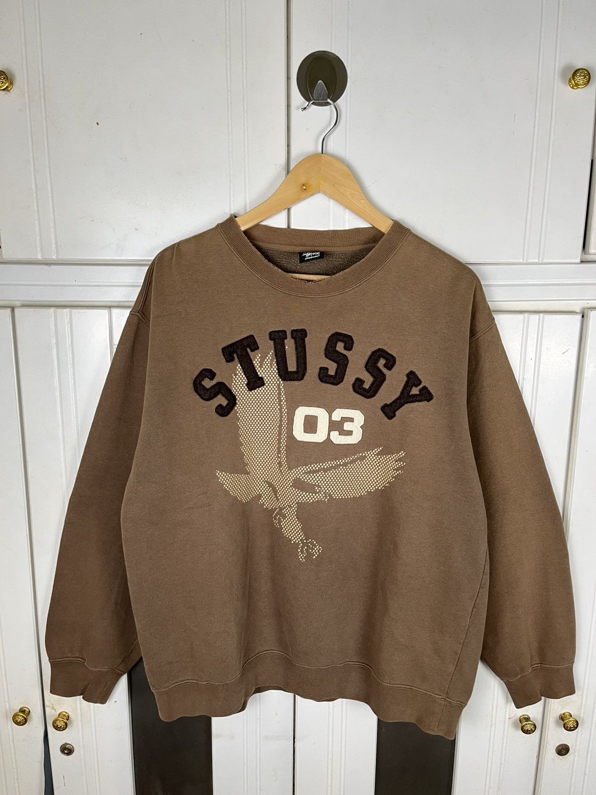 Stussy × Vintage Vintage Stussy Spellout Sweatshirt Size US M / EU 48-50 / 2 - 3 Thumbnail