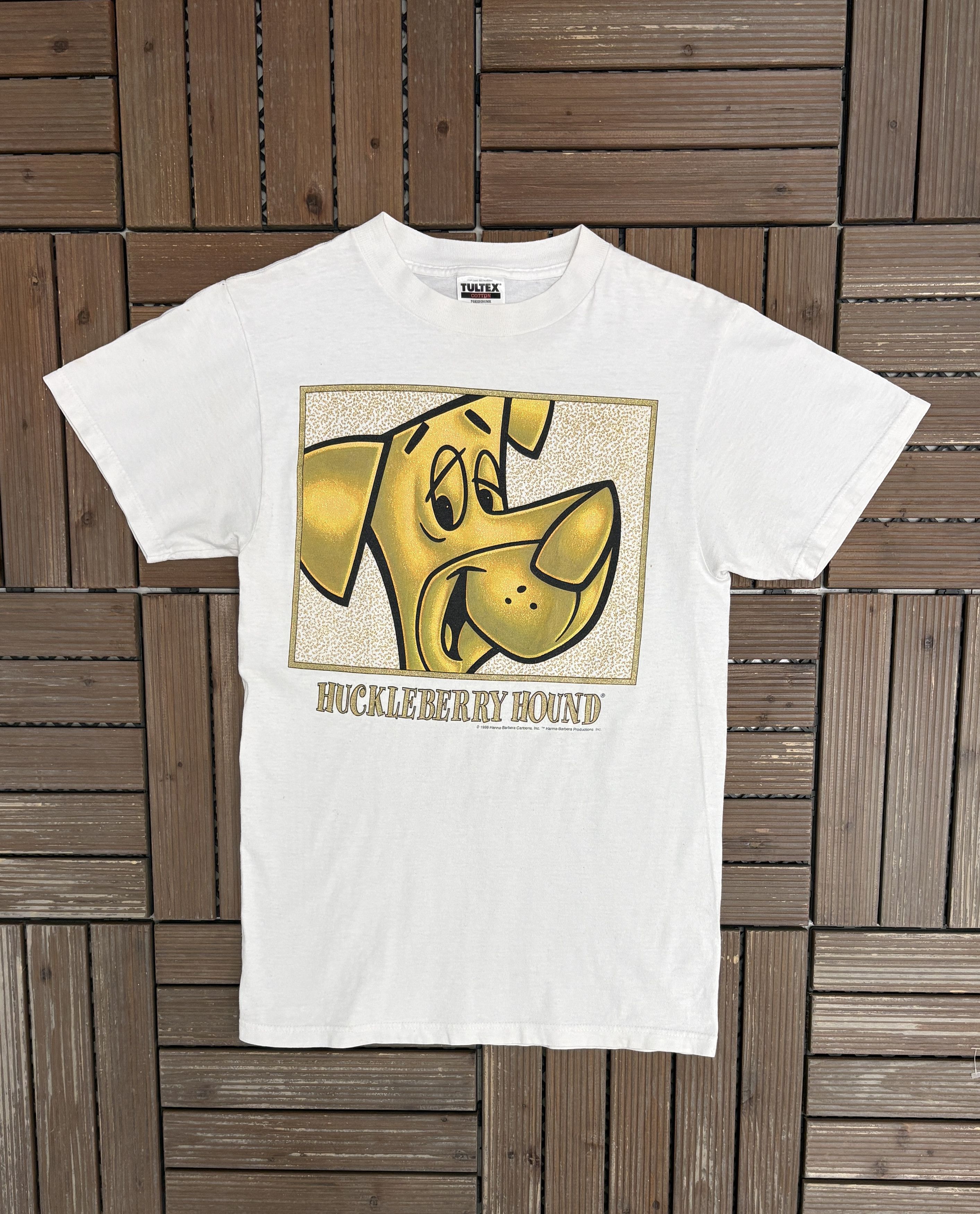 Vintage Huckleberry Hound Vintage White T-Shirt Tee Size US S / EU 44-46 / 1 - 1 Thumbnail