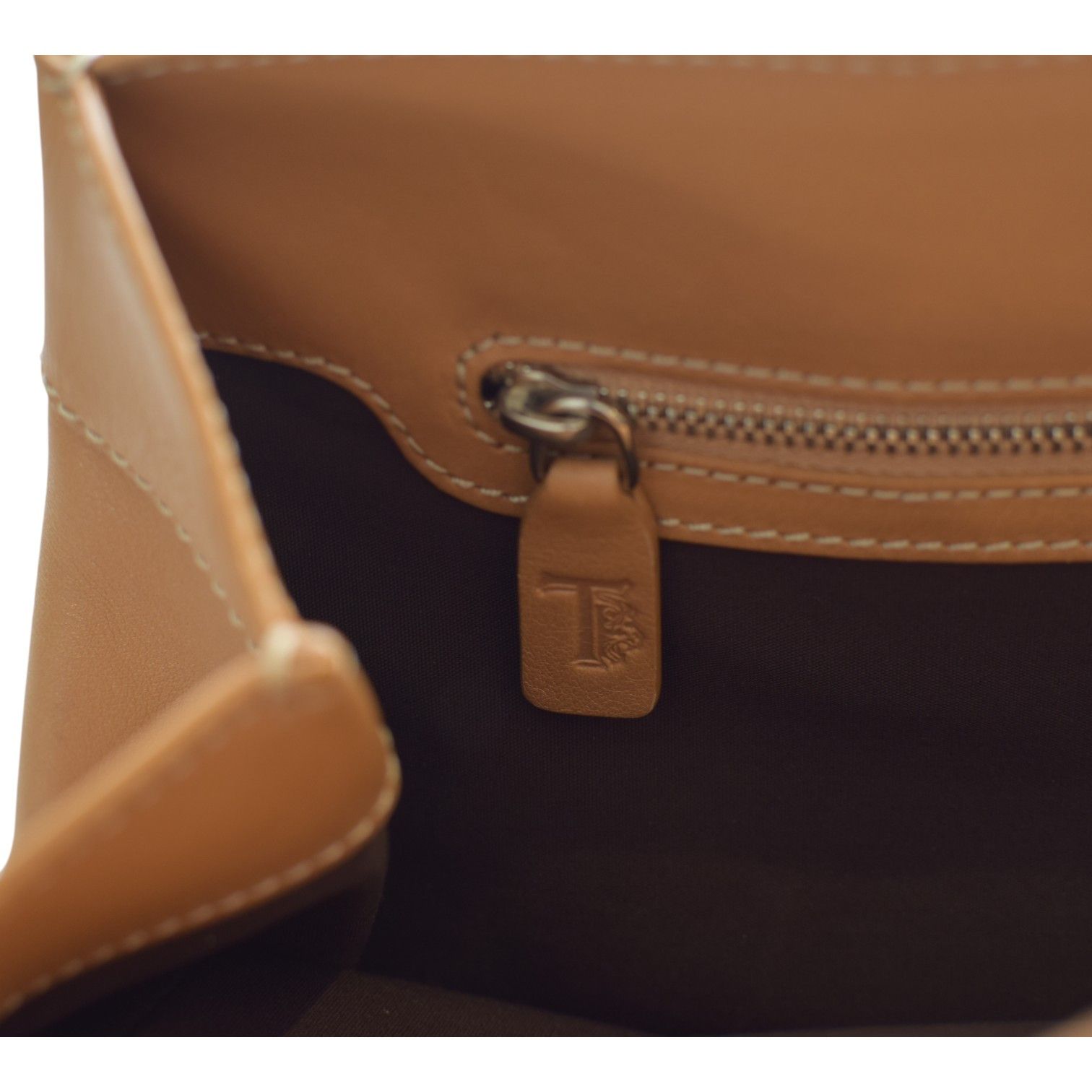 Tod's Tod's Caramel Leather Top Handle Shoulder bag Size ONE SIZE - 16 Thumbnail