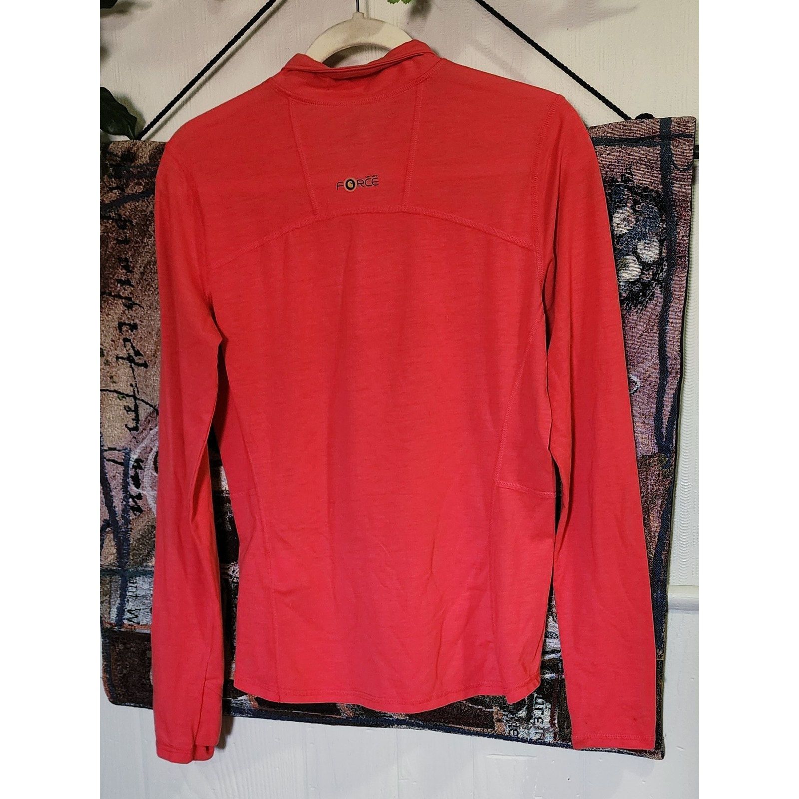 Carhartt Carhartt Force Women Quarter Zip Long Sleeve Pullover small Size S / US 4 / IT 40 - 2 Thumbnail