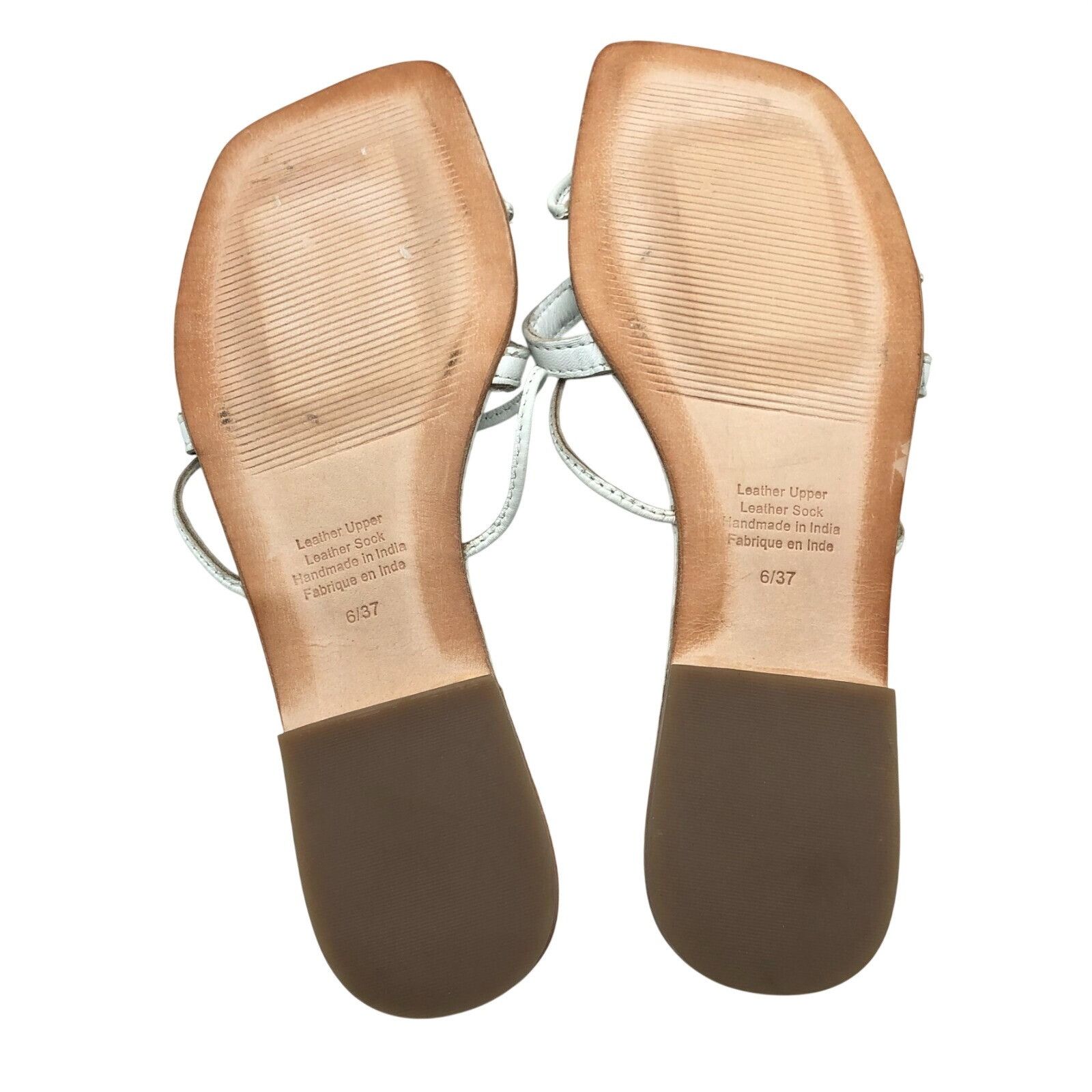 Jeffrey Campbell Jeffrey Campbell Womens Flat Sandals Strappy Slip On Leather Size US 6 / IT 36 - 5 Thumbnail