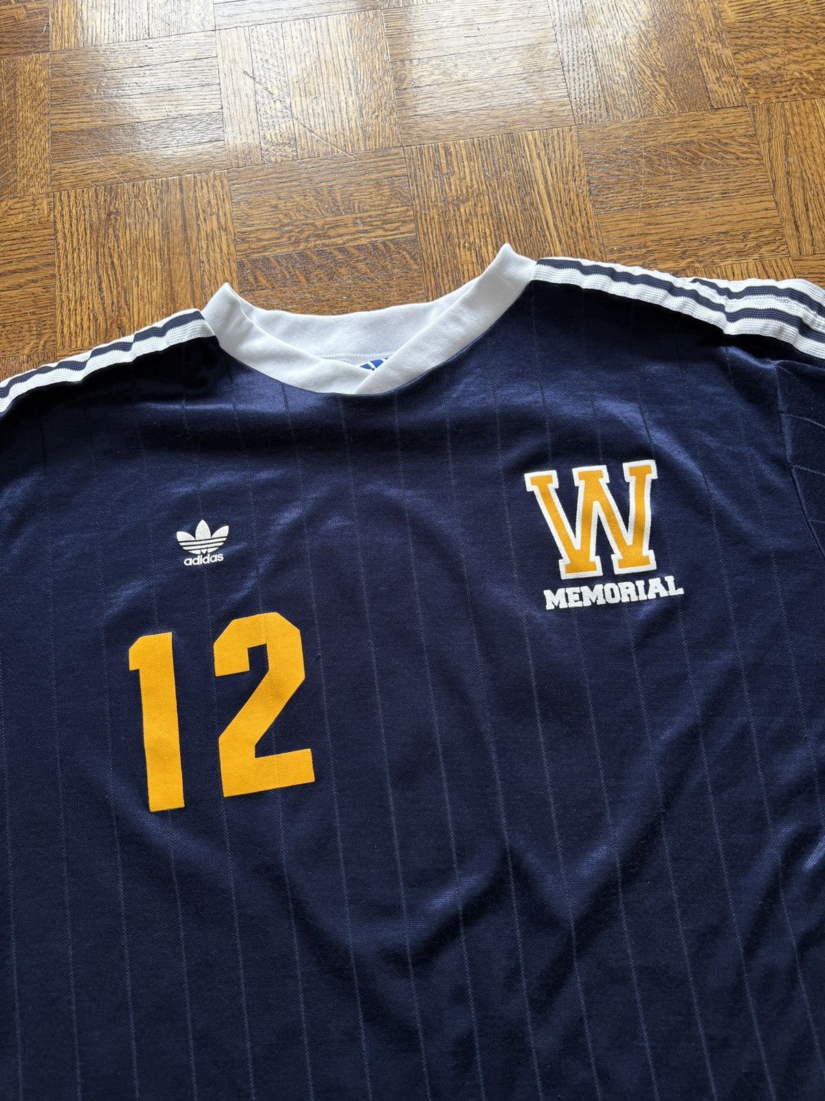 Adidas Vintage 90s Adidas Soccer Jersey Size US XL / EU 56 / 4 - 5 Thumbnail