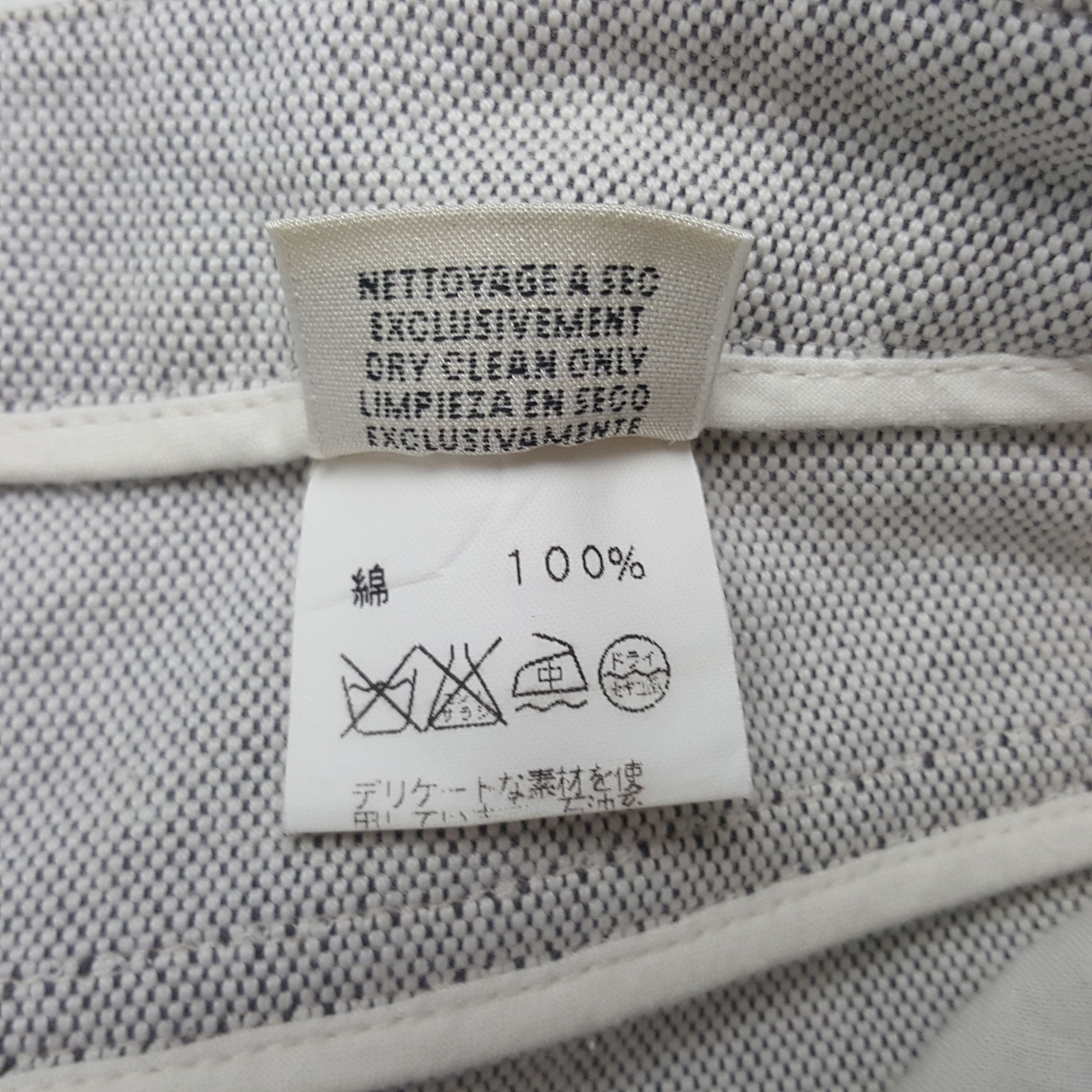 Hermes × Vintage Vintage Hermes Paris Casual Pants Size 25" / US 0 / IT 36 - 15 Thumbnail