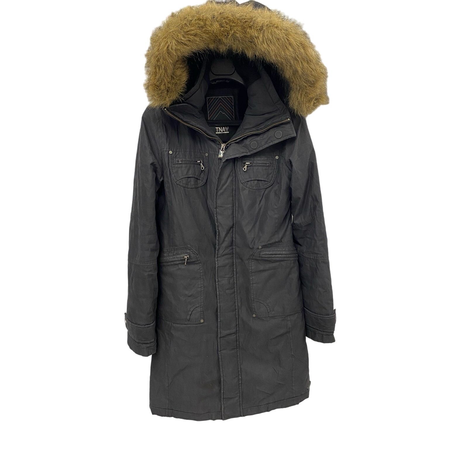 Aritzia Aritzia TNA verbier Parka size Small Black Size S / US 4 / IT 40 - 1 Thumbnail