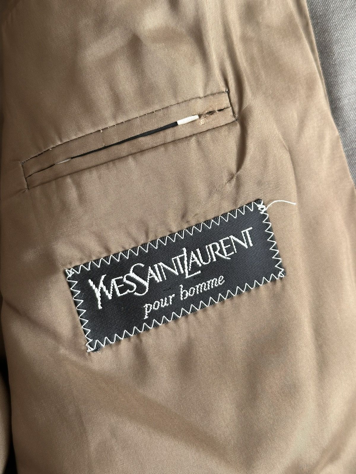 Yves Saint Laurent Yves Saint Laurent Viscose Blazer Pour Homme Size 48 Size 48R - 9 Thumbnail
