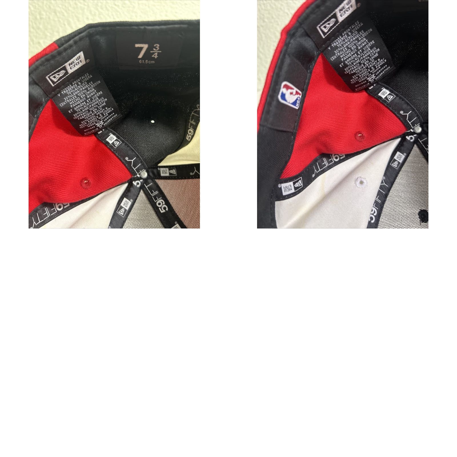 New Era New Era 59fifty Fitted Baseball Hat Portland Trailblazers Color Blocked Size ONE SIZE - 10 Thumbnail