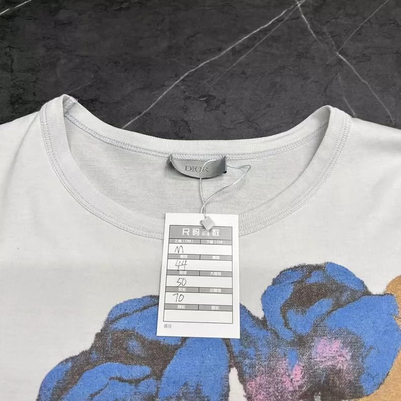 Dior Dior Floral Short Sleeve T-2505 Size US M / EU 48-50 / 2 - 3 Thumbnail