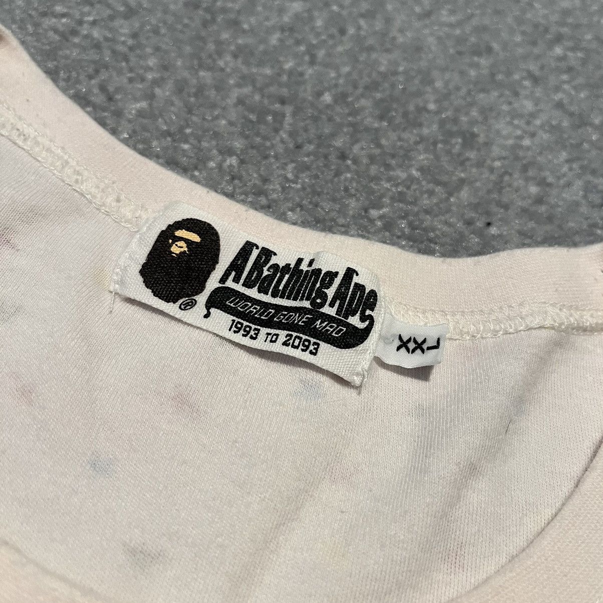 Bape Bapesta Baby Milo Banana Logo Tee Size US XXL / EU 58 / 5 - 4 Thumbnail