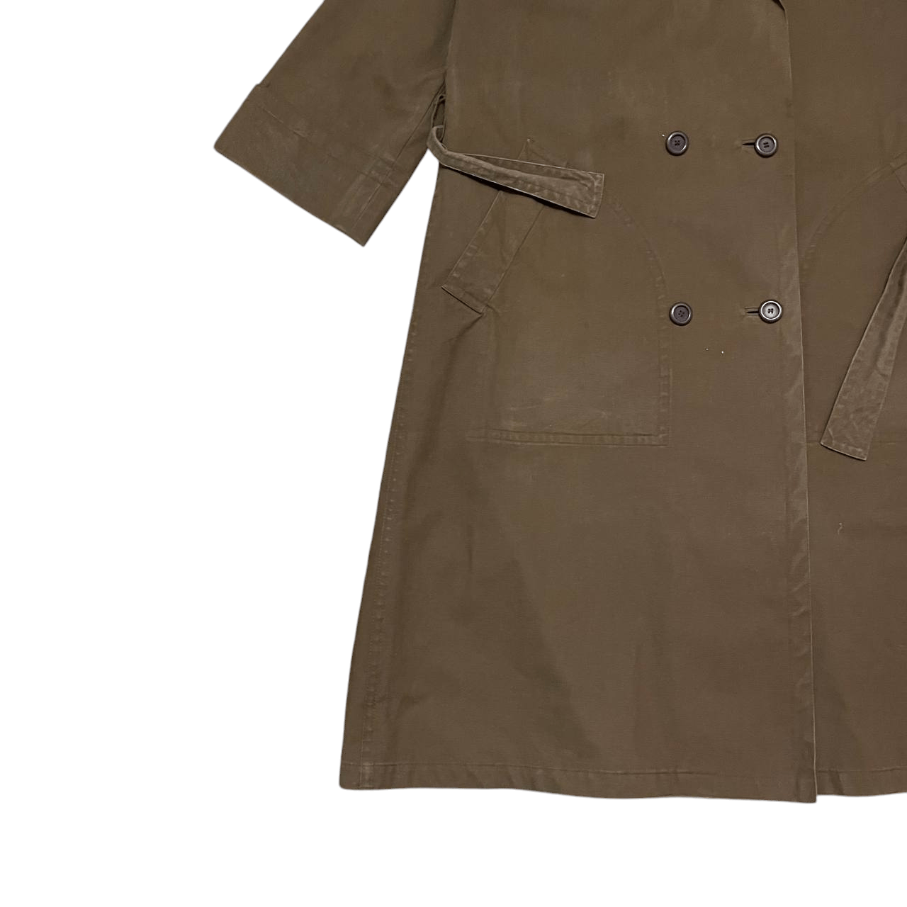 Christian Dior Monsieur Vintage Miss Dior Double Breasted Long Coat Brown Size M / US 6-8 / IT 42-44 - 3 Thumbnail