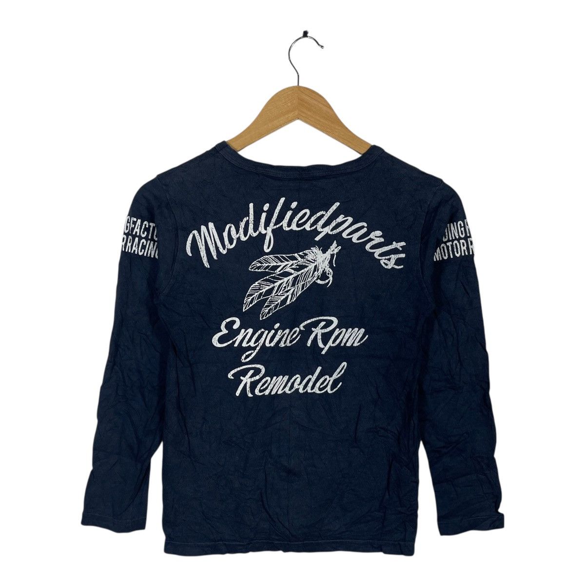 Edwin Fieldman by Edwin Motorcycle Graphic Long Sleeve T-Shirt Size US S / EU 44-46 / 1 - 4 Thumbnail