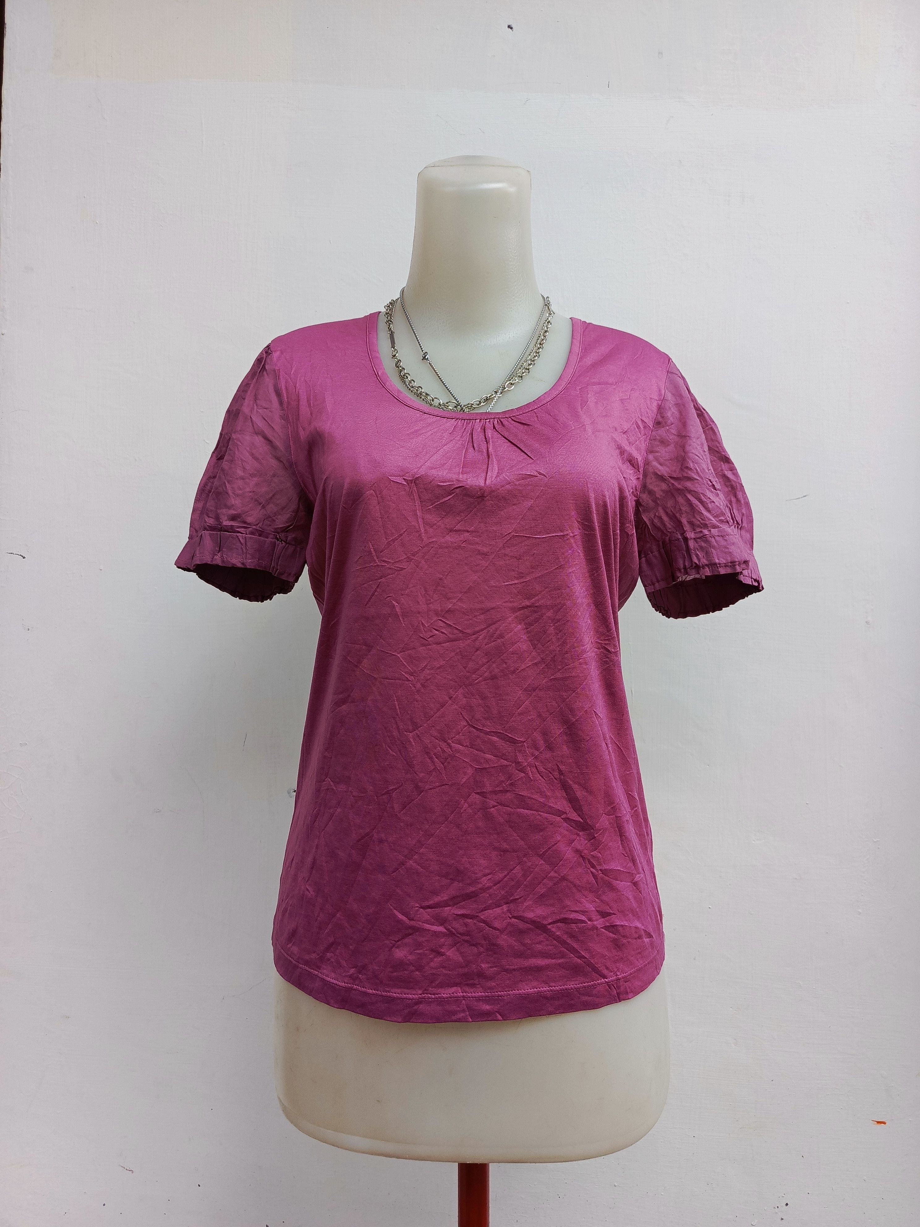 Burberry Burberry London Plain Violet Tee Size S / US 4 / IT 40 - 1 Thumbnail