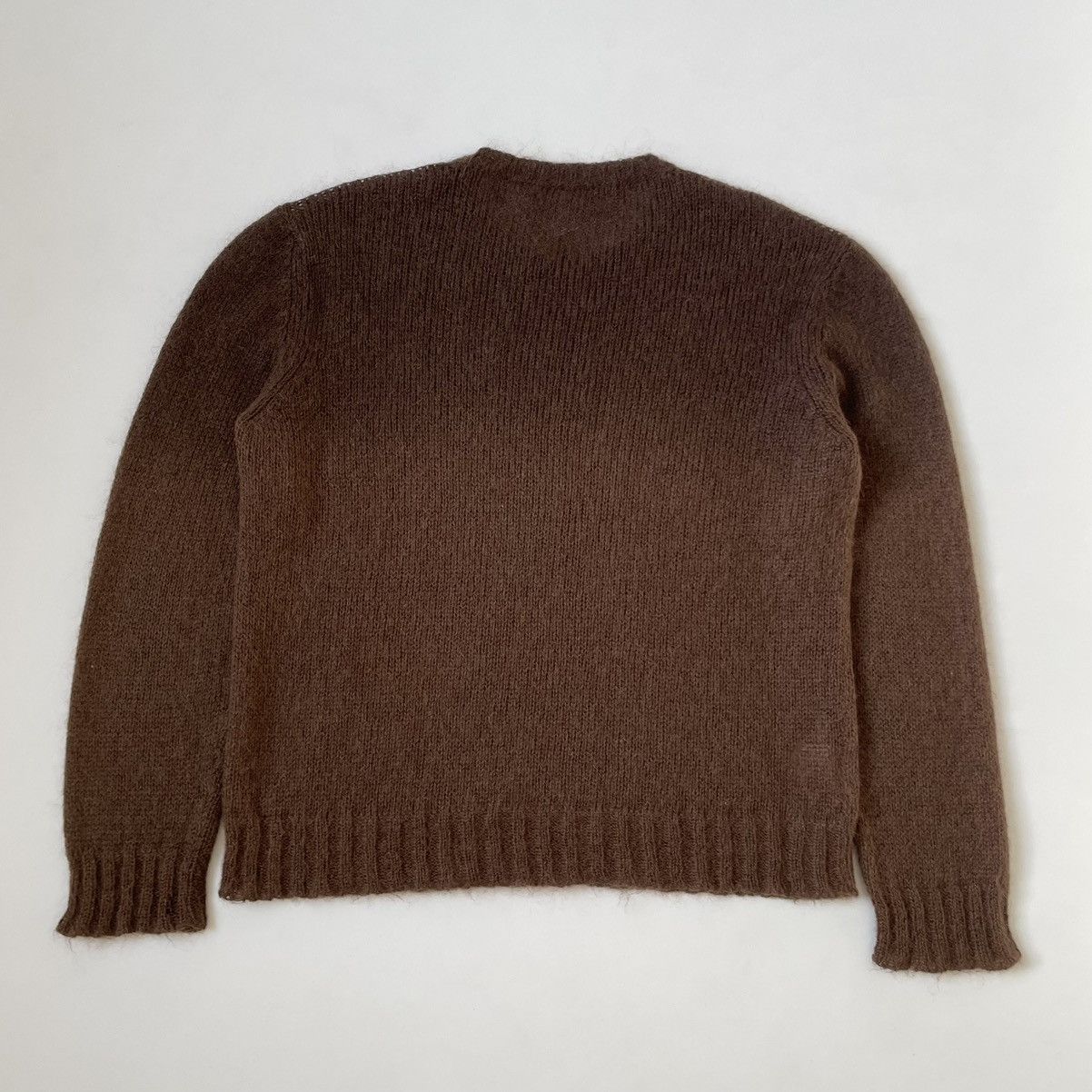 Marni Brown Mohair Sweater Size US XL / EU 56 / 4 - 12 Thumbnail