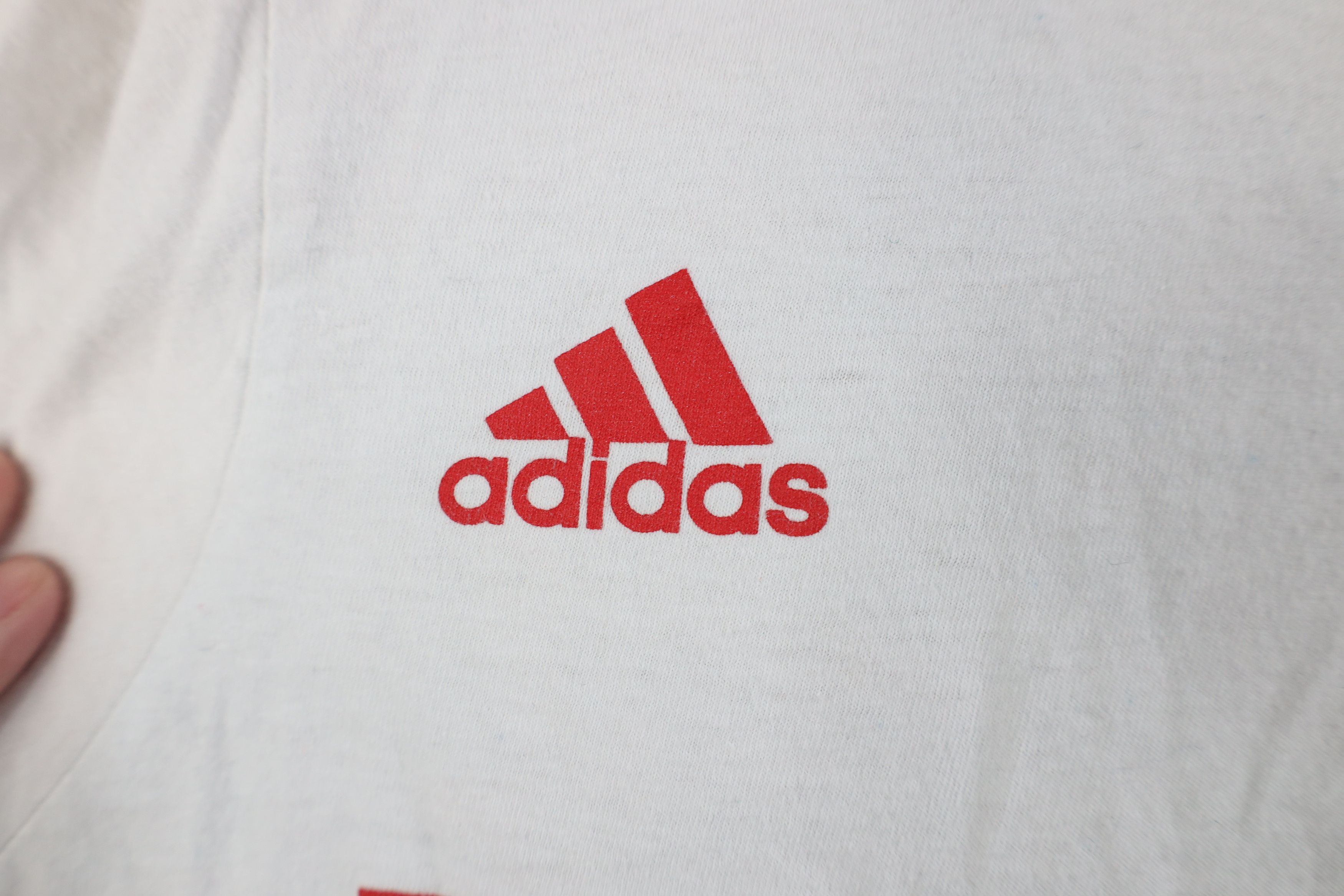 Adidas Vintage Y2K Adidas DC United Soccer Jersey T-Shirt White #9 Size US S / EU 44-46 / 1 - 6 Thumbnail