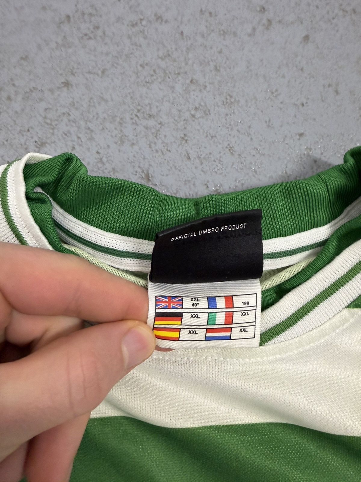Umbro Vintage 1999/2001 Umbro Celtic Soccer Jersey Size US XXL / EU 58 / 5 - 8 Thumbnail