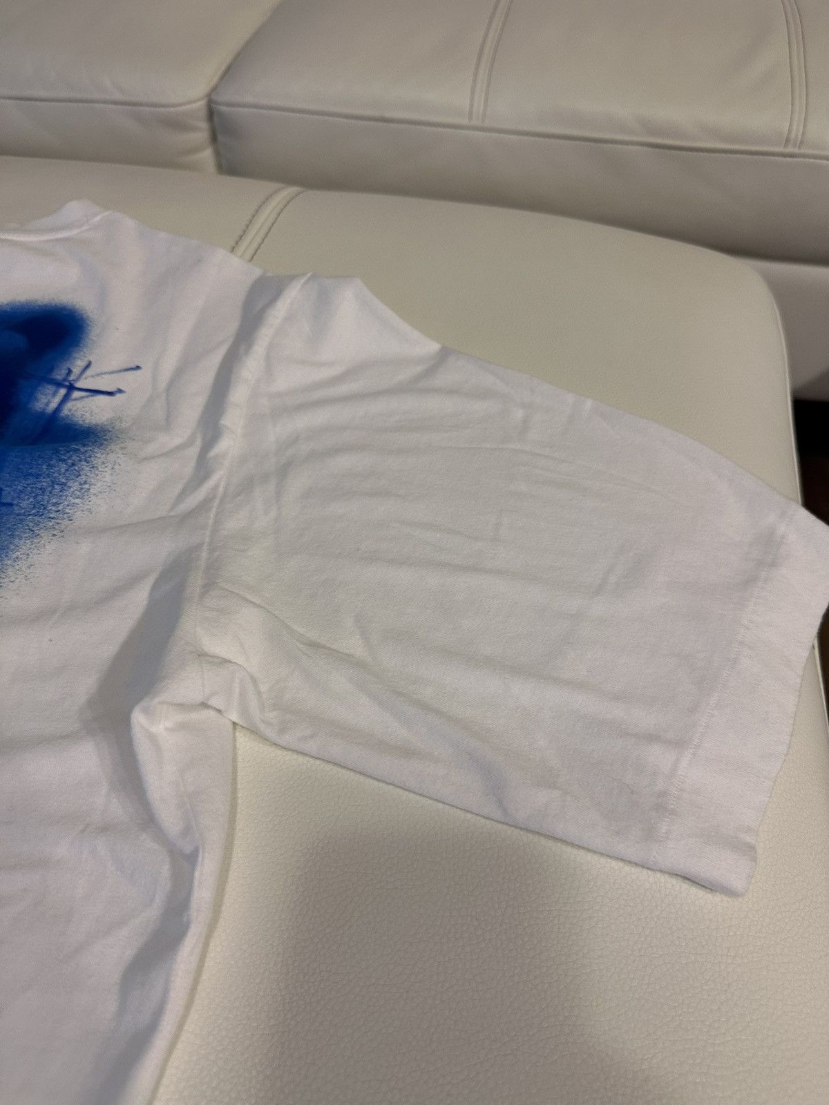Off-White Off White Graffiti Logo Tee Size US L / EU 52-54 / 3 - 13 Thumbnail