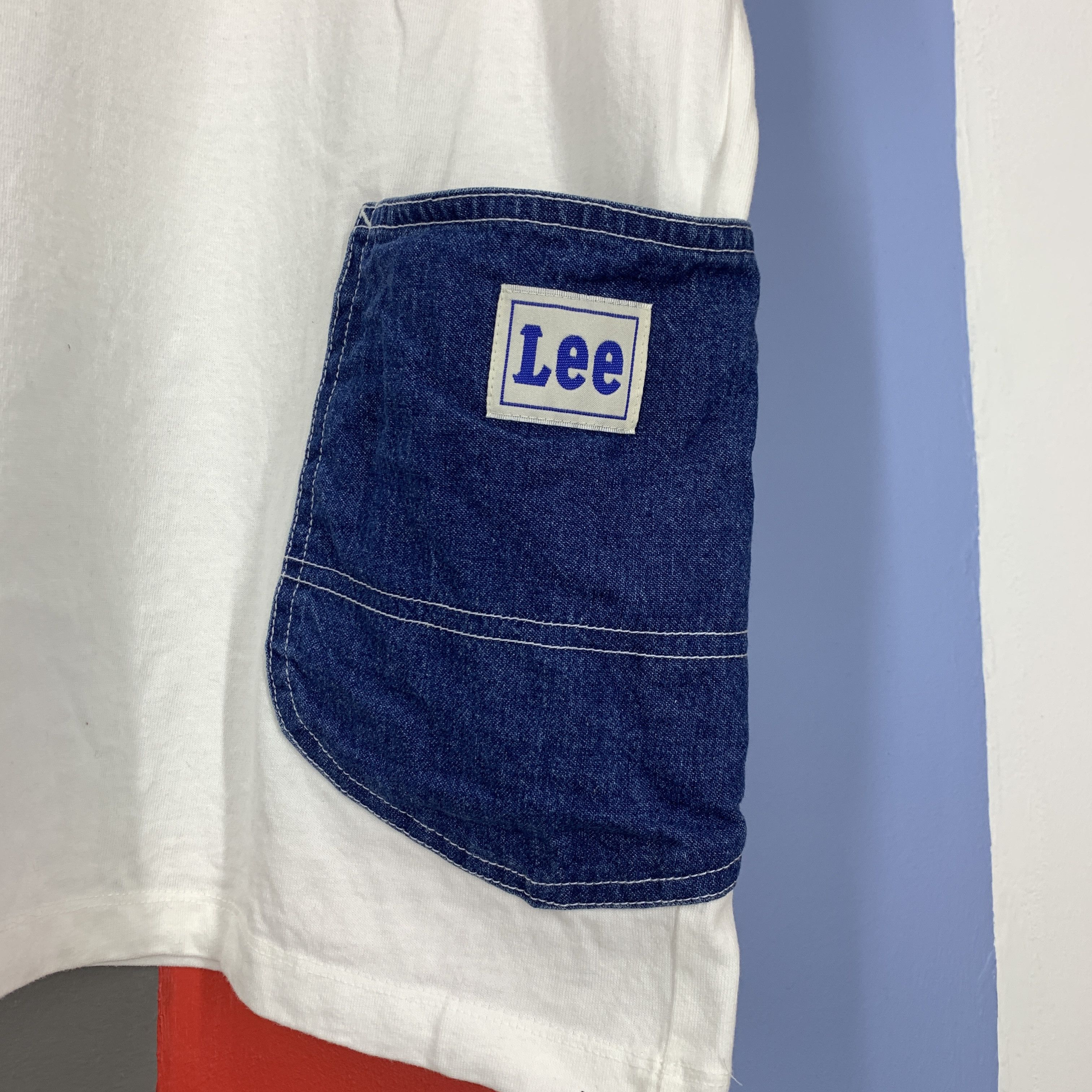 Lee LEE Bottom Single Pocket T Shirt #1797/07 Size US XL / EU 56 / 4 - 2 Thumbnail