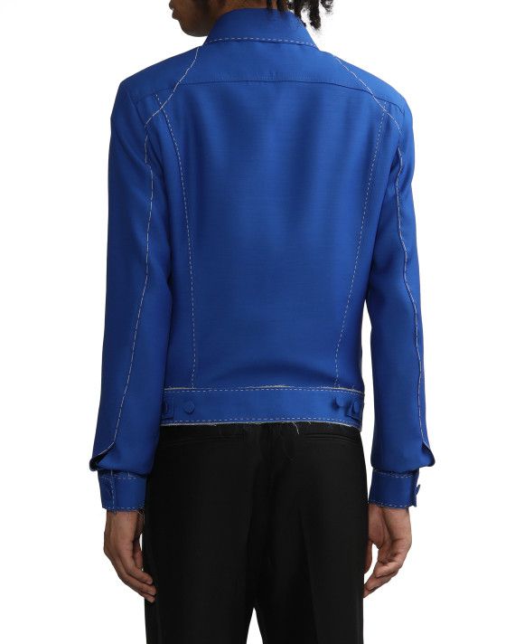 Off-White o1y0225 Jacket in Blue Size US M / EU 48-50 / 2 - 5 Thumbnail