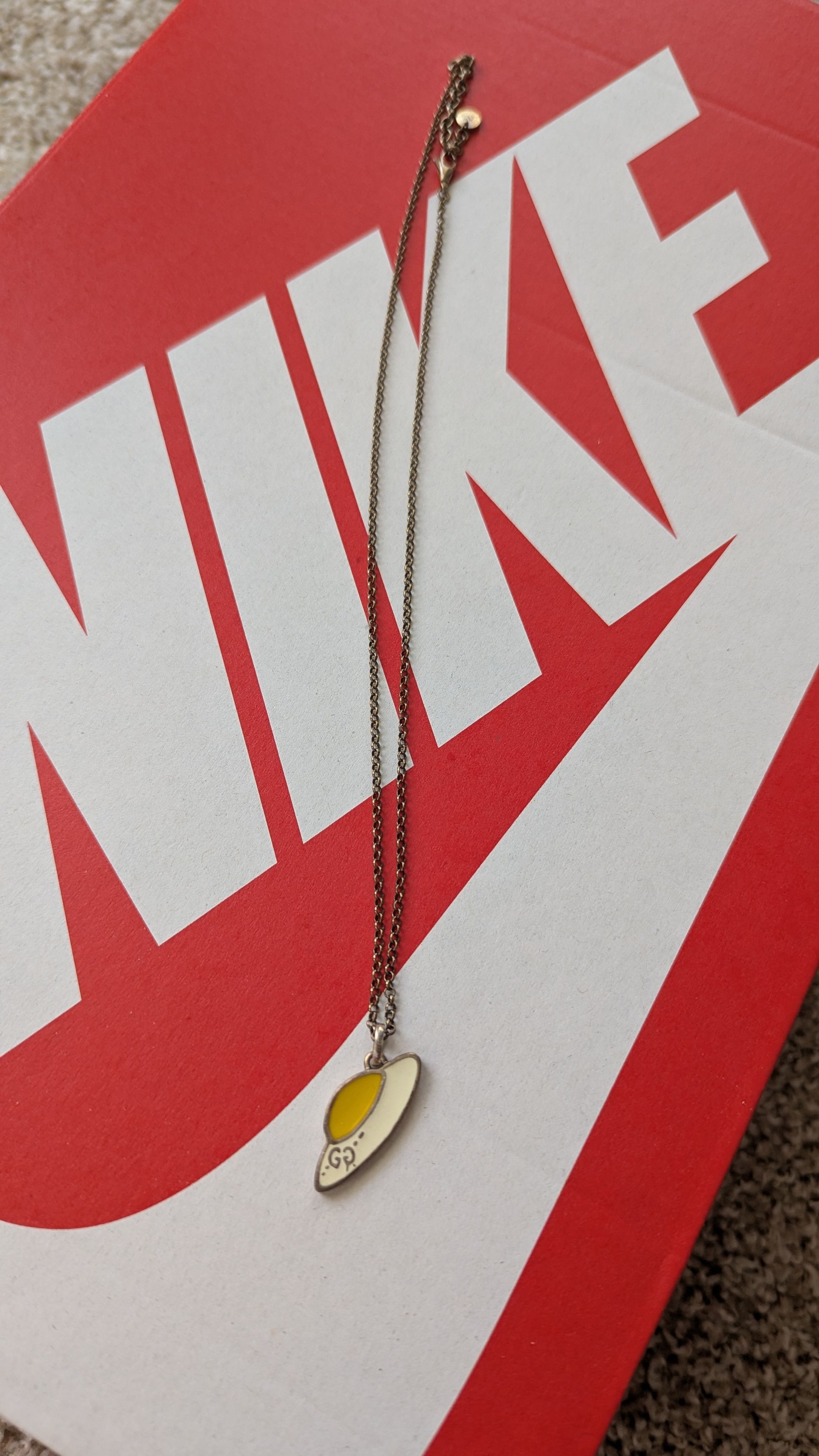 Gucci Gucci ghost egg necklace Size 30 - 1 Thumbnail
