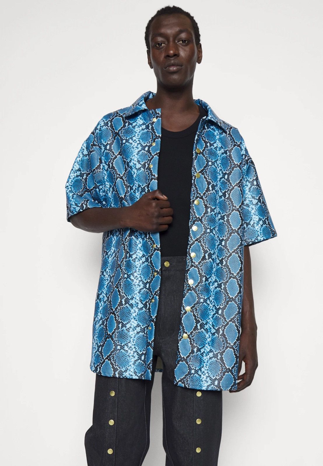 Other !DS! SS23 Nikolaj Storm Suarezito Mykonos Snake Shirt Size US XL / EU 56 / 4 - 9 Thumbnail
