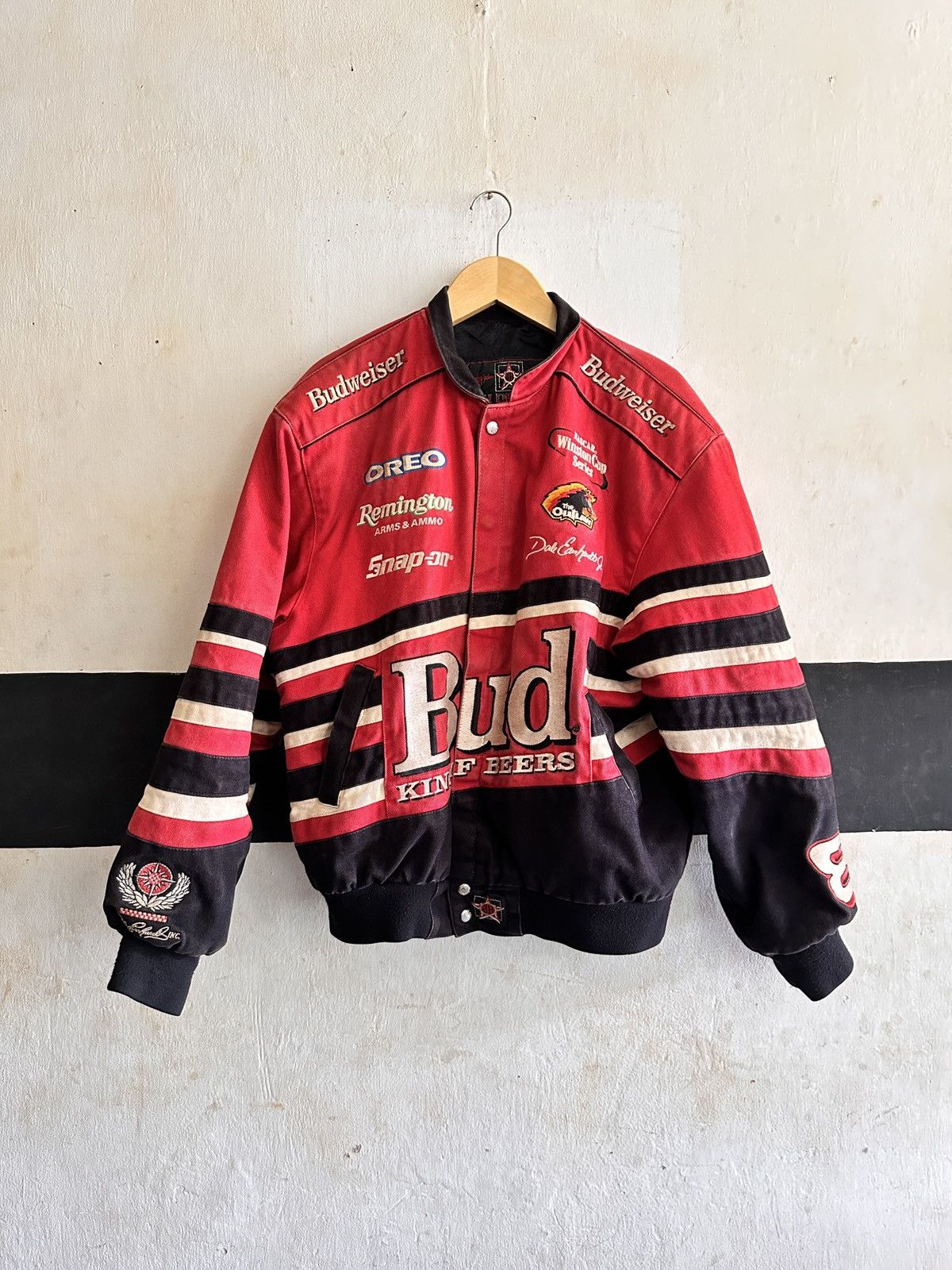 Budweiser × JH Design × NASCAR Vintage JACKET DALE EARHARD BY JH DESIGN Size US S / EU 44-46 / 1 - 1 Thumbnail