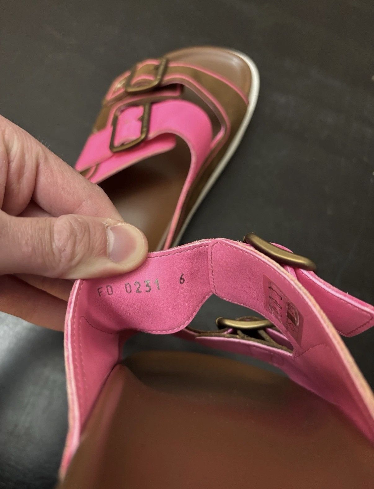 Louis Vuitton Louis Vuitton LV Trainer Mule Sandals Brown Pink Size US 6 / EU 39 - 8 Thumbnail