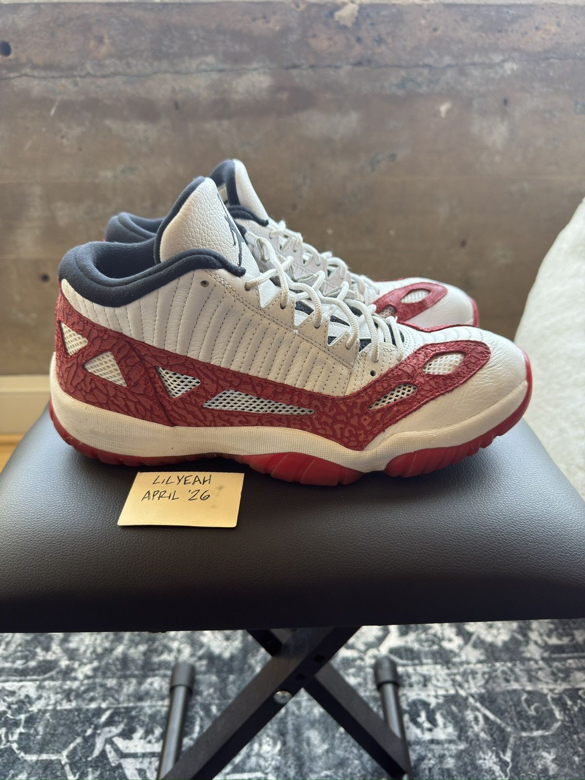 Jordan Brand Jordan 11 Retro Low IE Gym Red Size US 12 / EU 45 - 3 Thumbnail