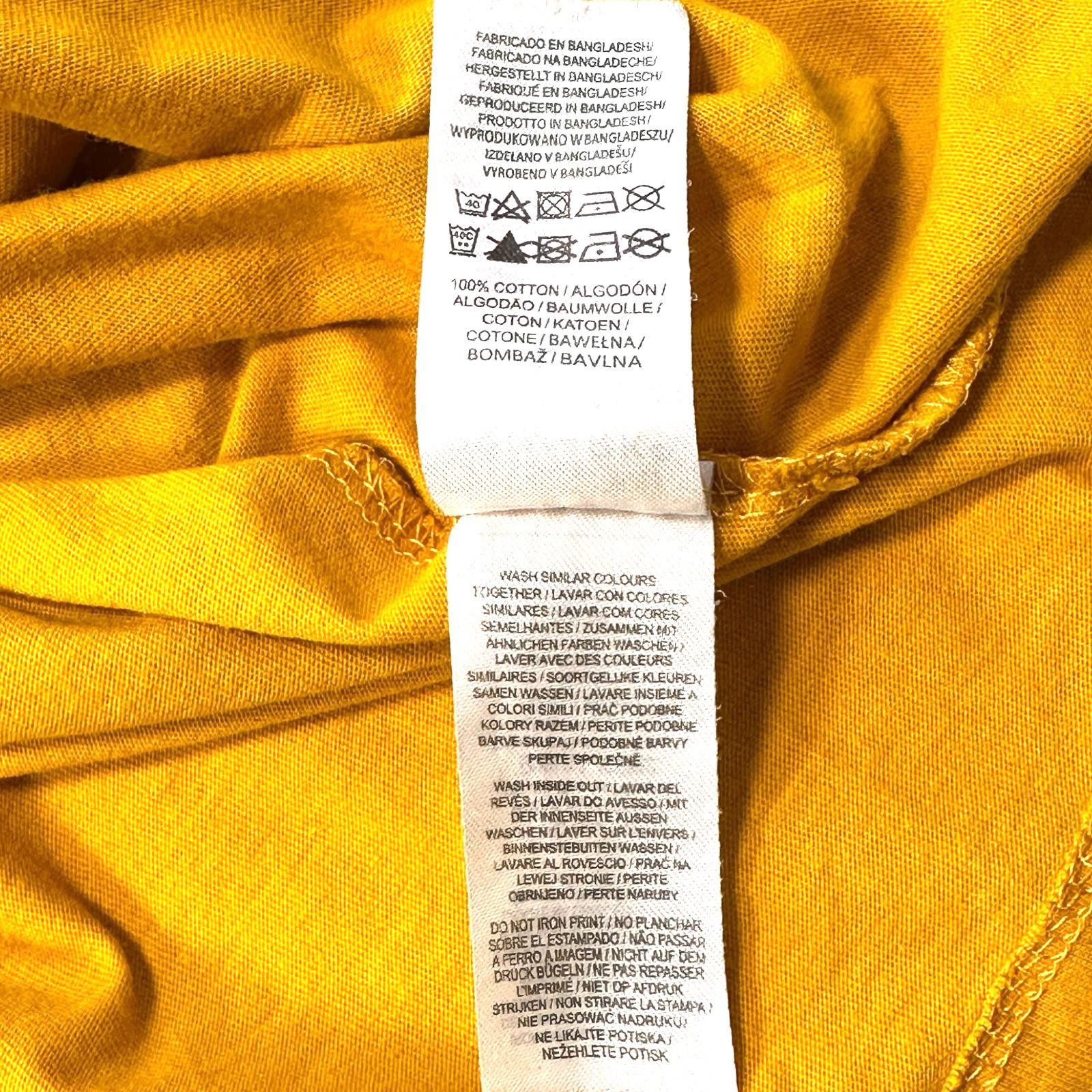 Primark Primark T-Shirt Men's UK Size L Yellow Minimal Effort Size US L / EU 52-54 / 3 - 8 Thumbnail