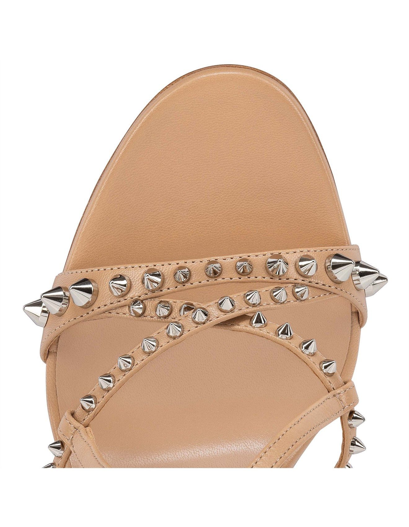 Christian Louboutin oc11z0425 Tatooshka Spikes 100 in Brown Size US 6 / IT 36 - 4 Thumbnail