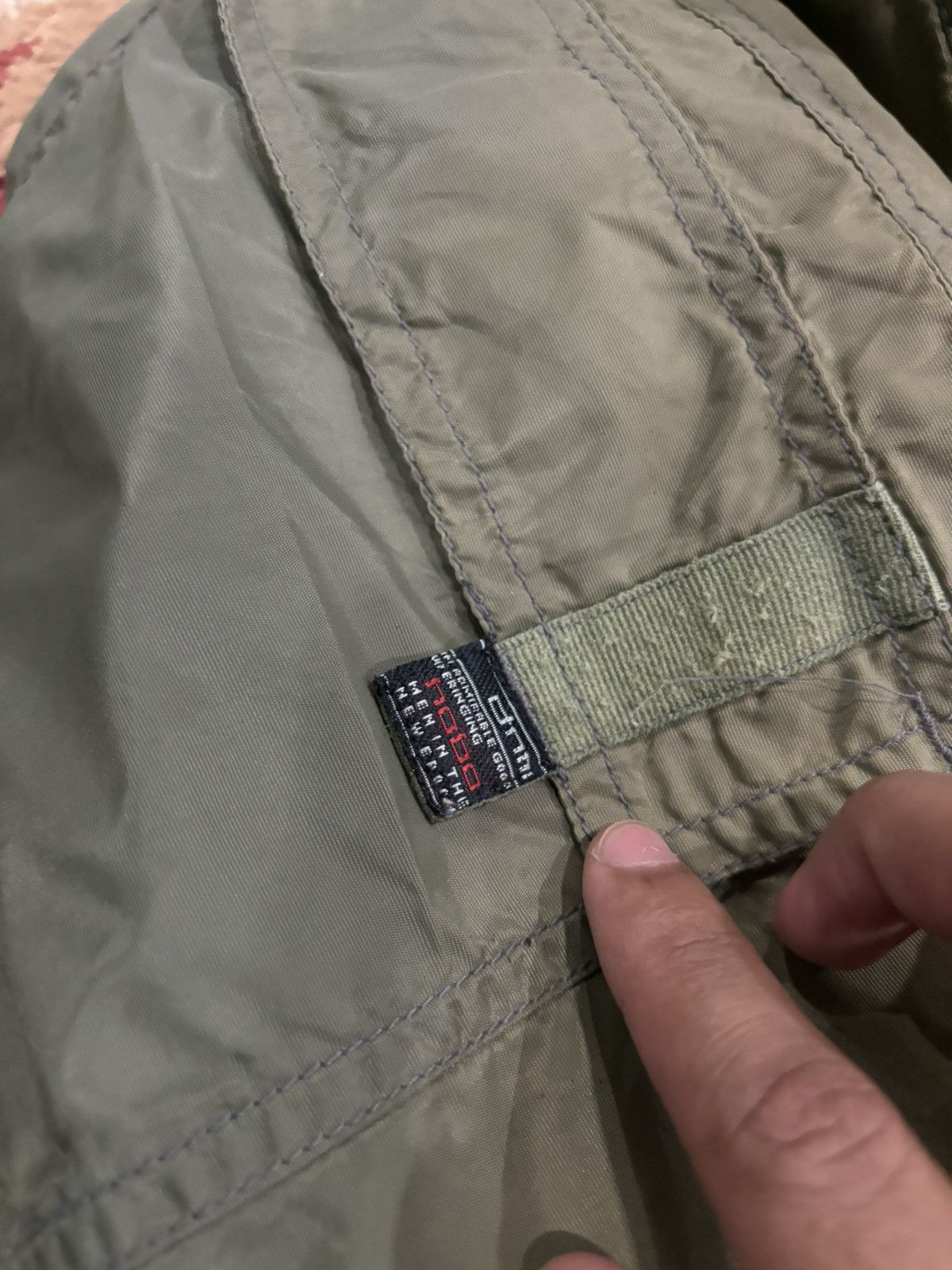 Ecko Unltd. × Hobo × JNCO RARE🔥HOBO DNM BAGGY PARACHUTE SURVIVAL NYLON PANTS Size US 35 - 11 Thumbnail