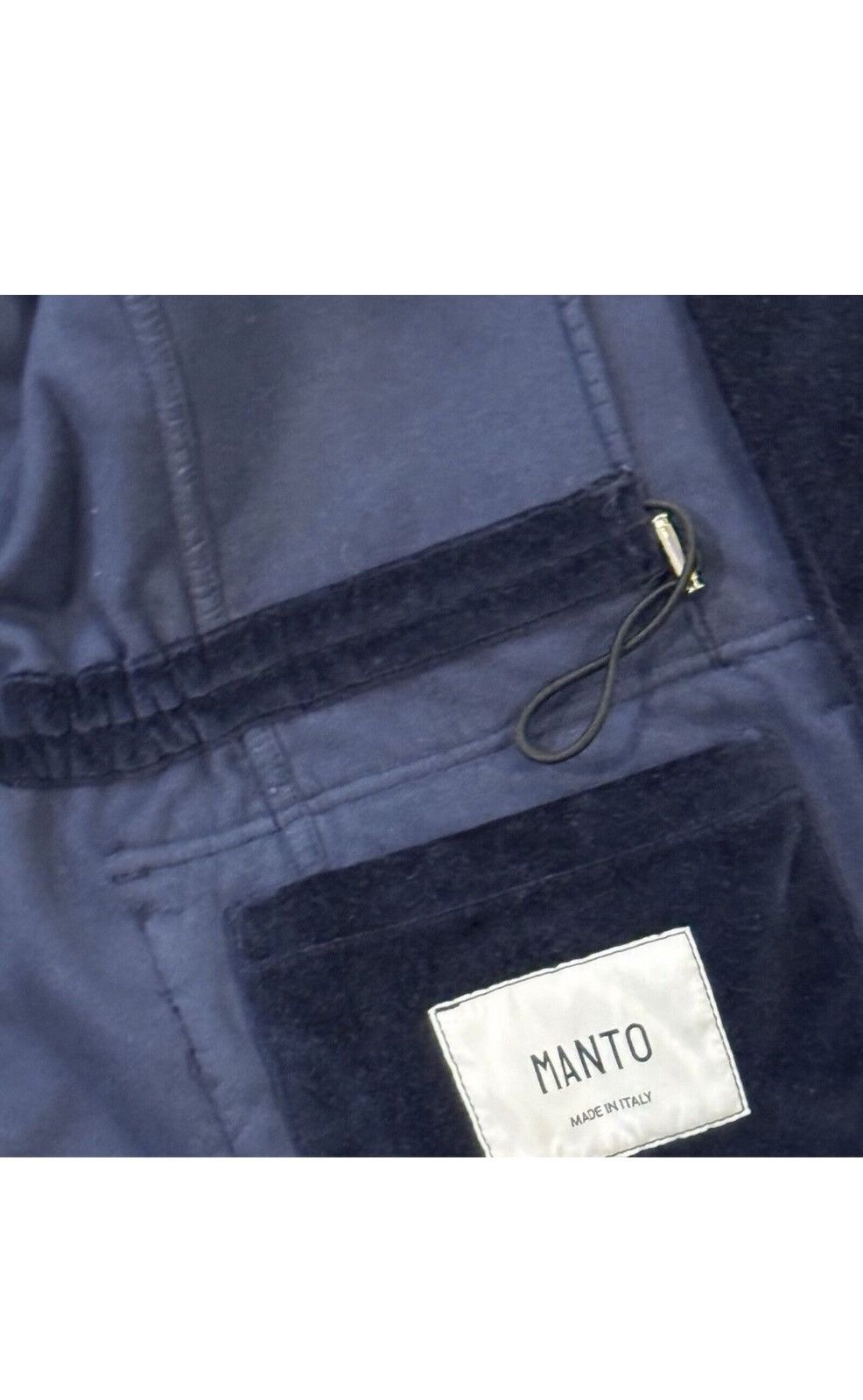 Other MANTO Men's Navy Velvet Jacket Sz 50 IT / M US - NWT - MINT Size US M / EU 48-50 / 2 - 9 Thumbnail