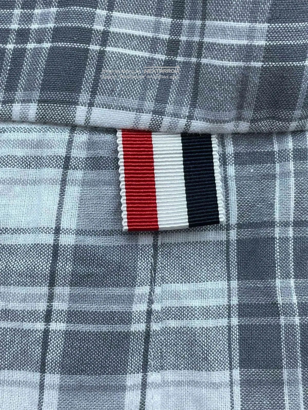 Thom Browne Grey Plaid Mini Skirt Aaaa 132608 in Gray, Women's (Size 25) — image 3 of 6