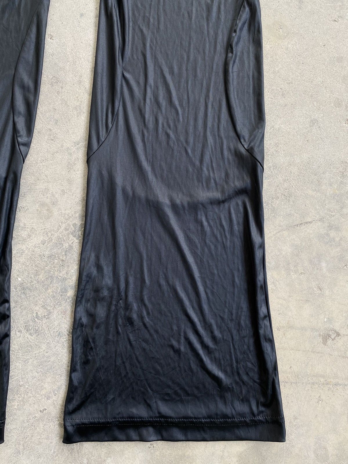 Issey Miyake Vintage Issey Miyake Rubber Polyester Black Spandex Pants Size 29" - 8 Thumbnail