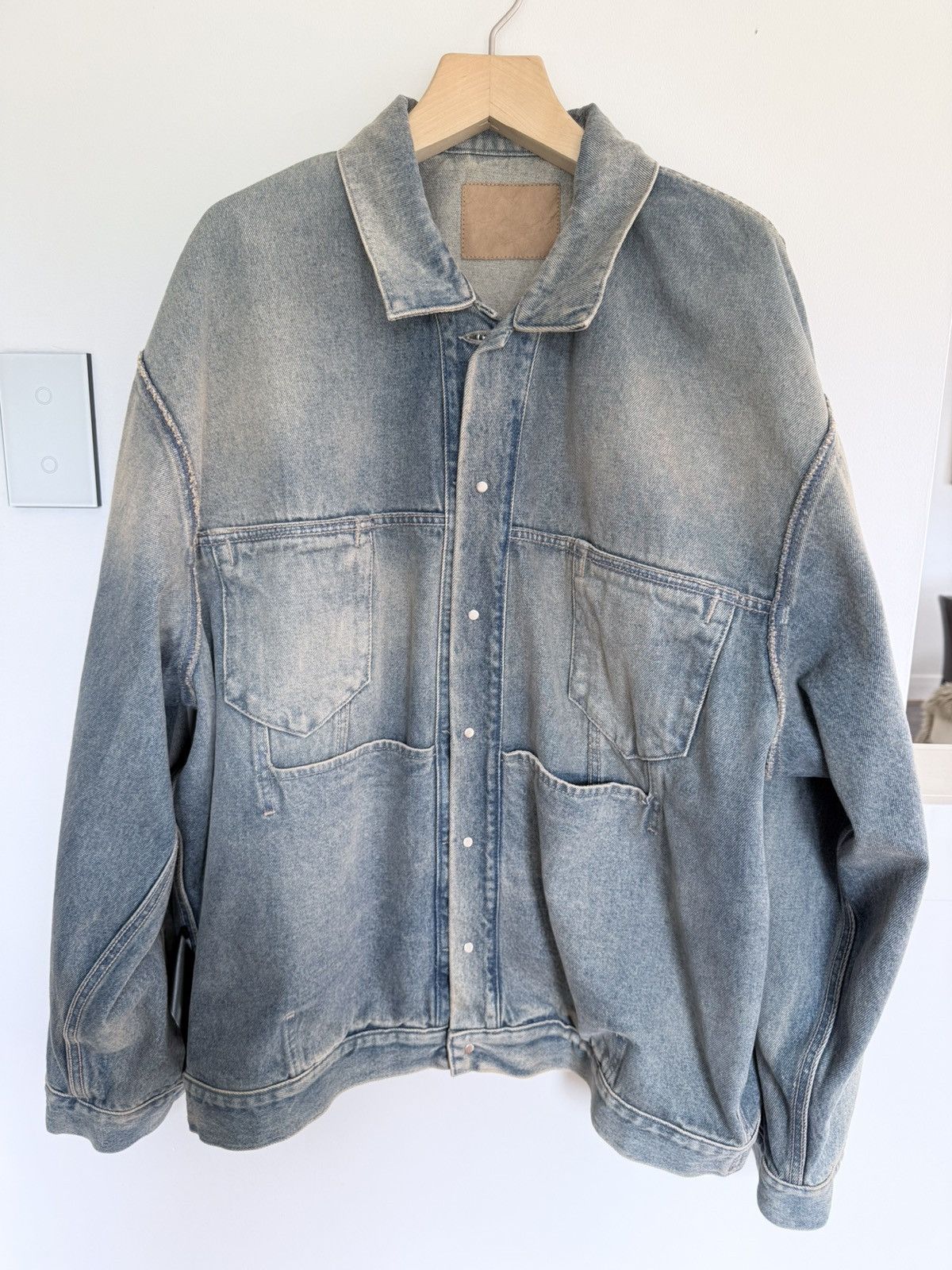Balenciaga Balenciaga Inside Out Oversize Denim Jacket Reversible Size US S / EU 44-46 / 1 - 10 Thumbnail