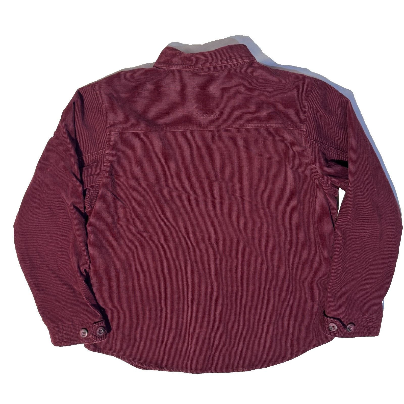 Columbia Columbia Womens Maroon Narrow Wale Corduroy Jacket - Large P Size L / US 10 / IT 46 - 8 Thumbnail