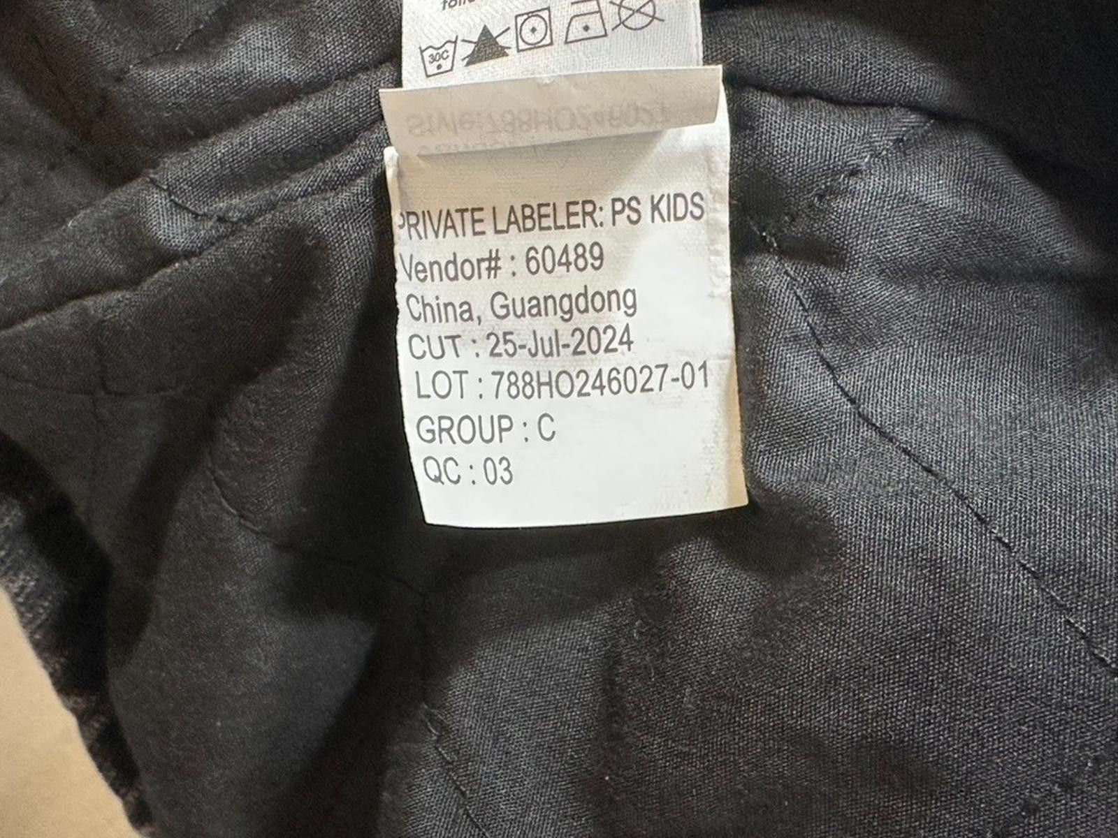 Pacsun PacSun Hooded Denim Full Zip Tapered Black Kids XL/12 Size US XL / EU 56 / 4 - 7 Thumbnail