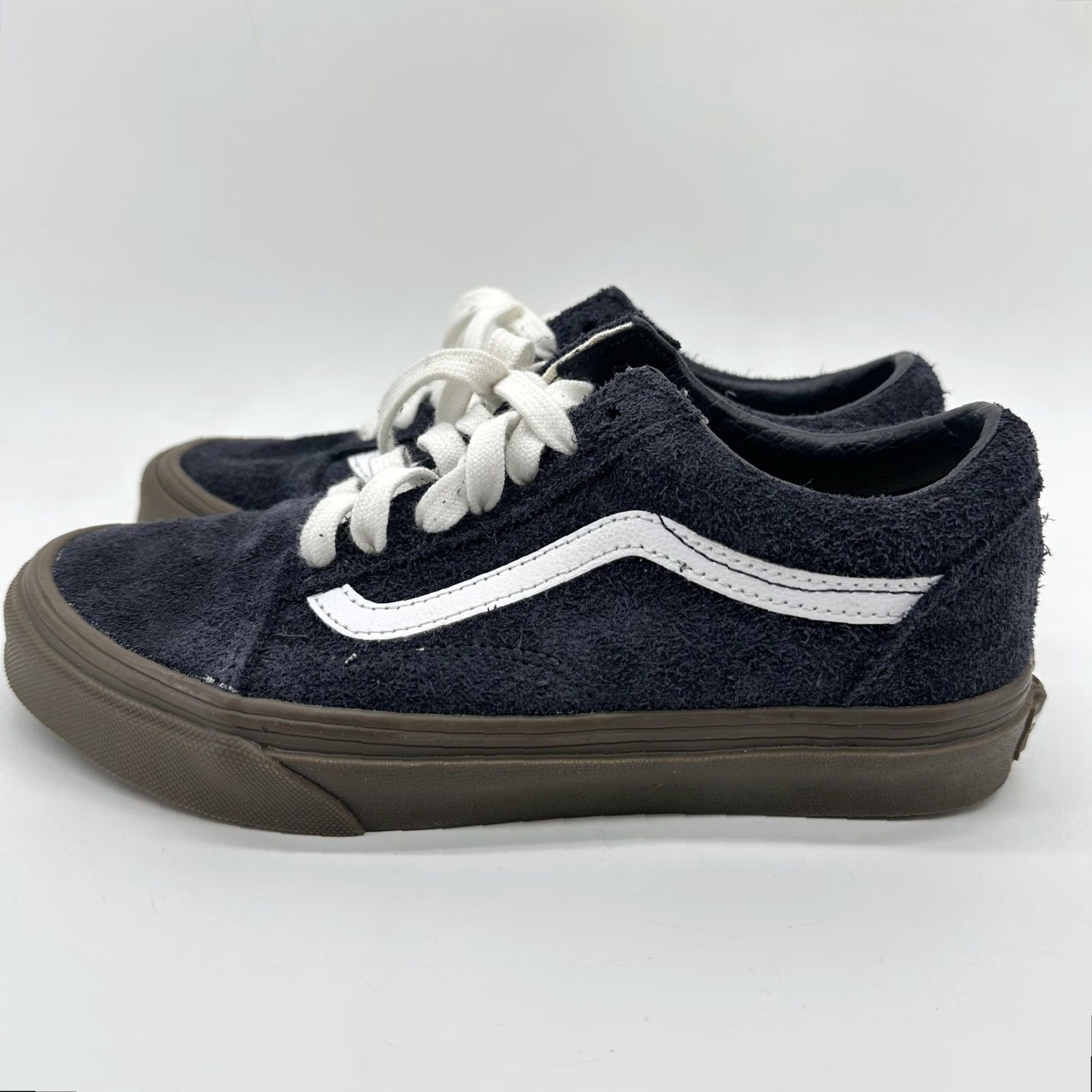 Vans Vans Old Skool Shoes Mens 4.5 Blue Suede Low Top Casual Sneakers Size US S / EU 44-46 / 1 - 3 Thumbnail