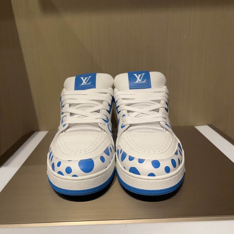 Louis Vuitton Yayoi Kusama x Louis Vuitton Polka Dot Trainers -2508 Size US 10.5 / EU 43-44 - 2 Thumbnail