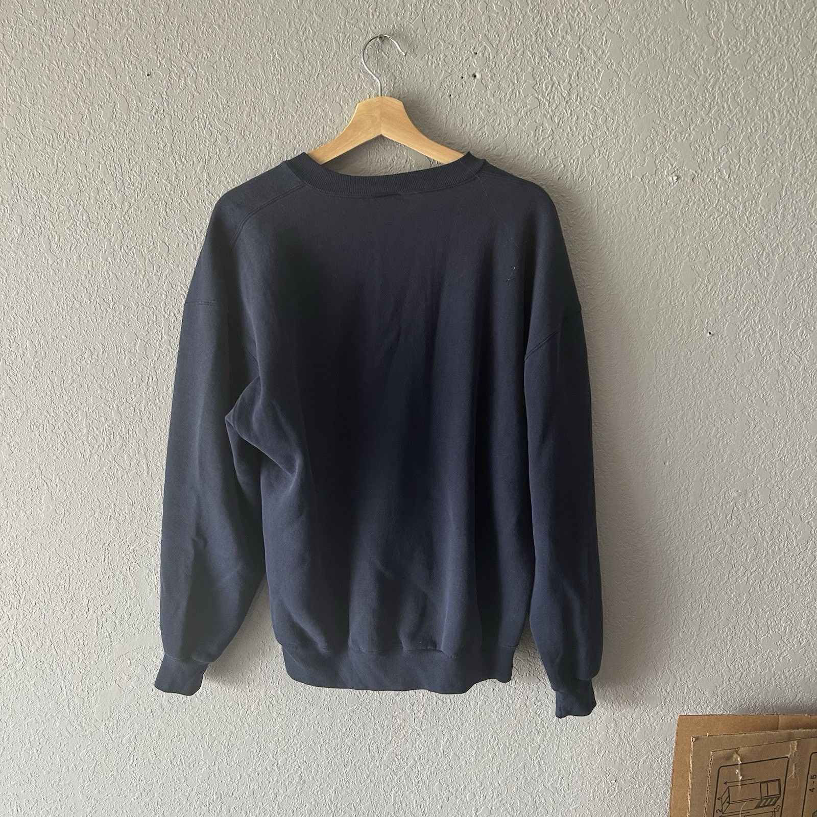 Russell Athletic Vintage Navy Russell Athletic Blank Crewneck Sweatshirt Men Size US XL / EU 56 / 4 - 5 Thumbnail