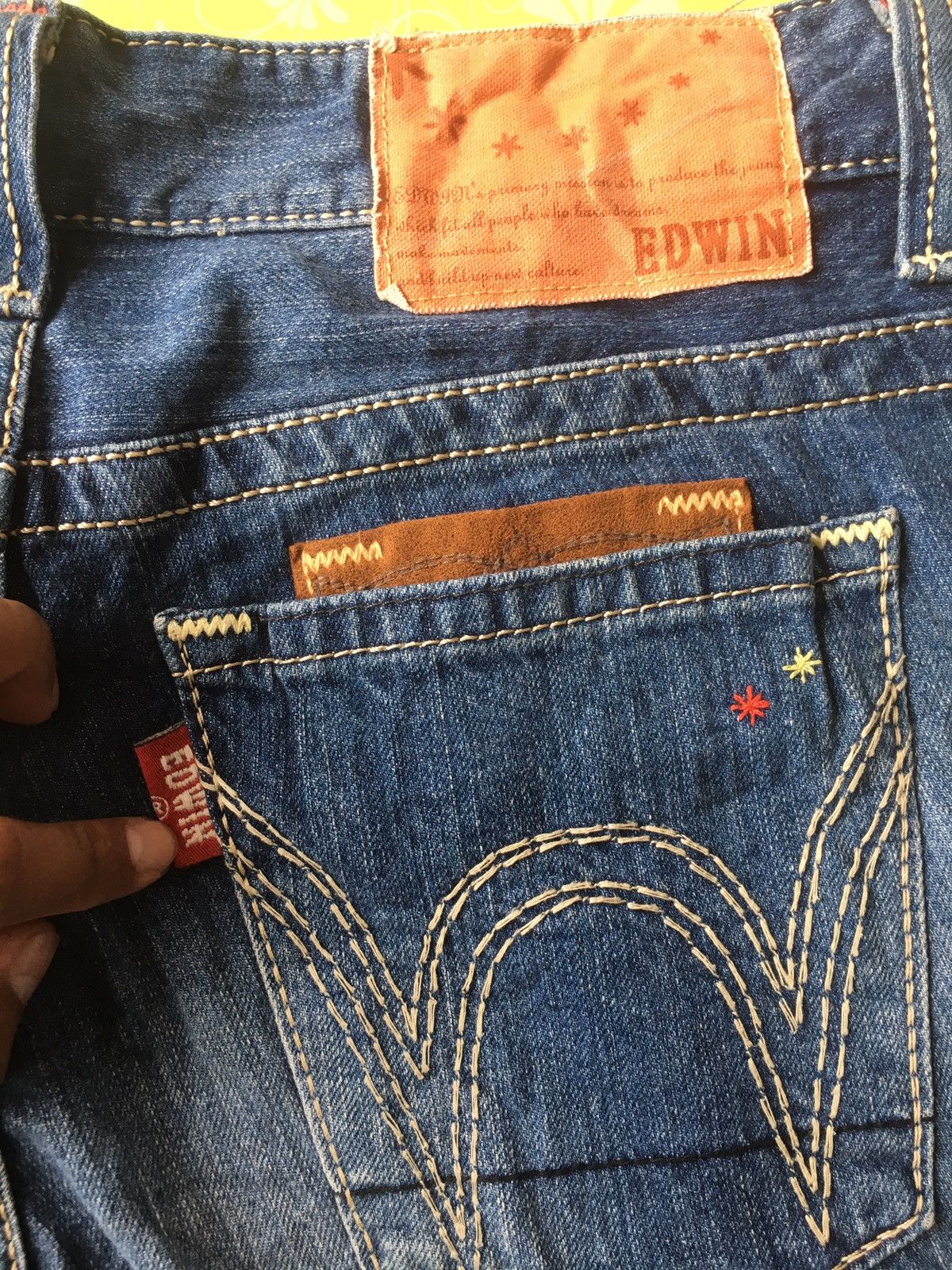 Edwin × Japanese Brand × Vintage Edwin Size 32" / US 10 / IT 46 - 14 Thumbnail