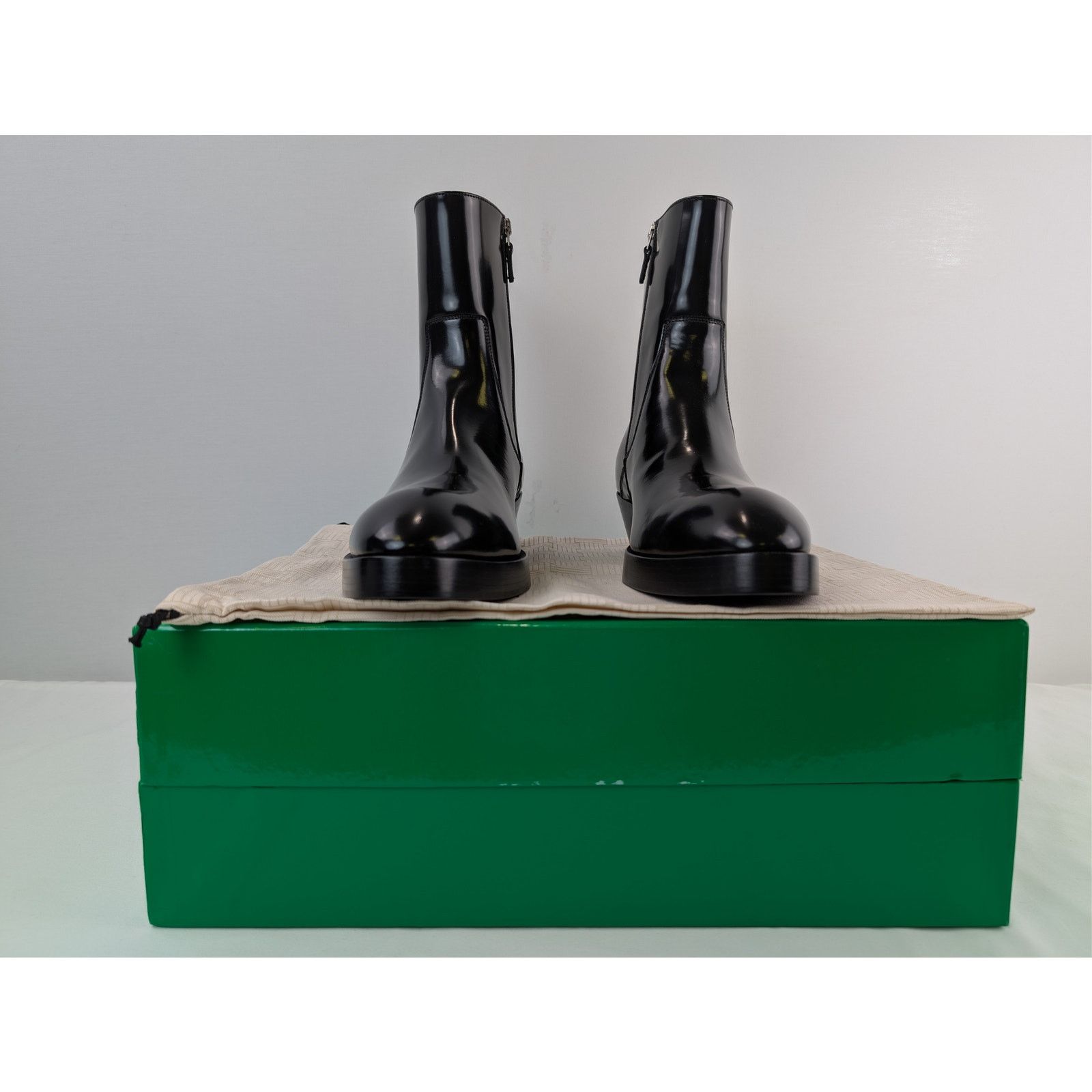 Bottega Veneta o1rshd1 Texas Calf Dalton Ankle Boots in Black Size US 9 / EU 42 - 17 Thumbnail
