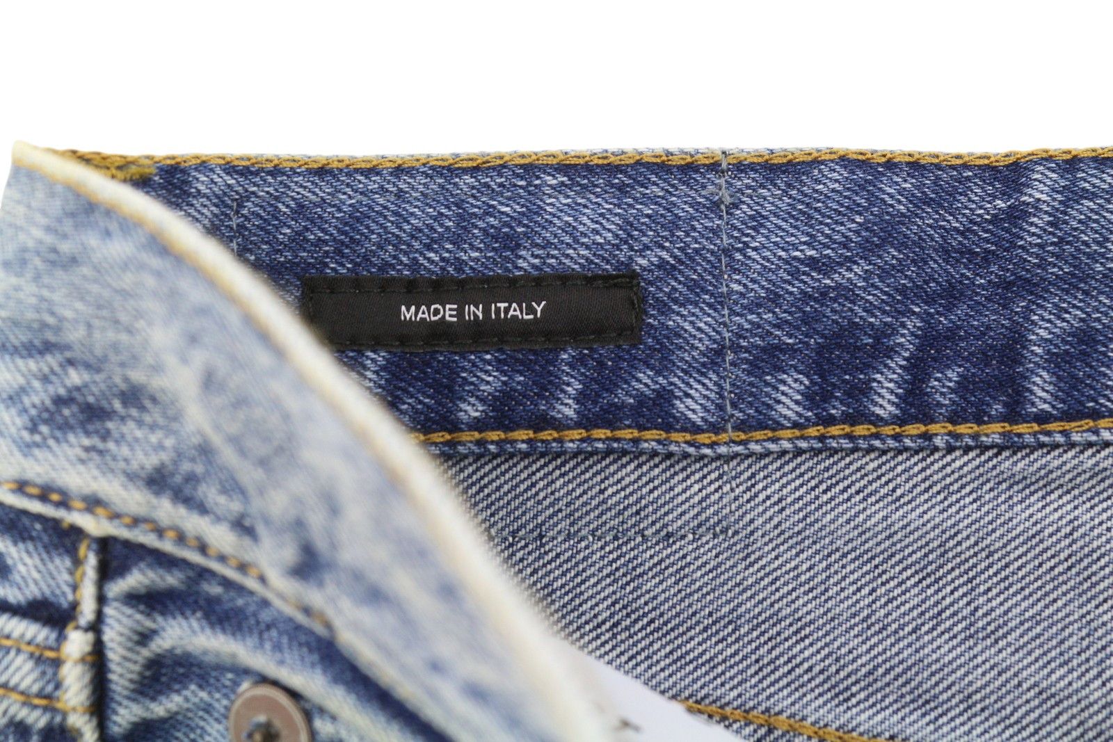 R13 BOYFRIEND 27 Jasper Cropped Blue PF25 Jeans 87192 Size 27" / US 4 / IT 40 - 11 Thumbnail