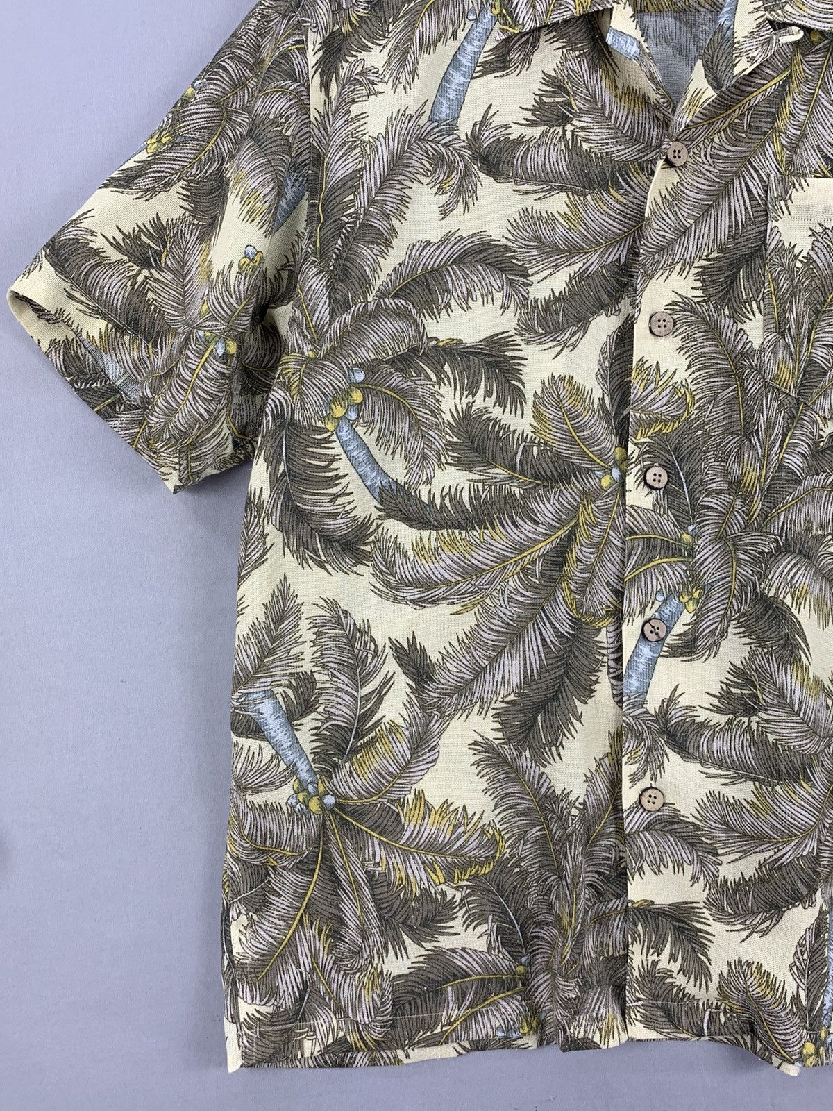 Japanese Brand Vintage Japanese Gang Buster Full Print Hawaiian Shirt Size US L / EU 52-54 / 3 - 5 Thumbnail
